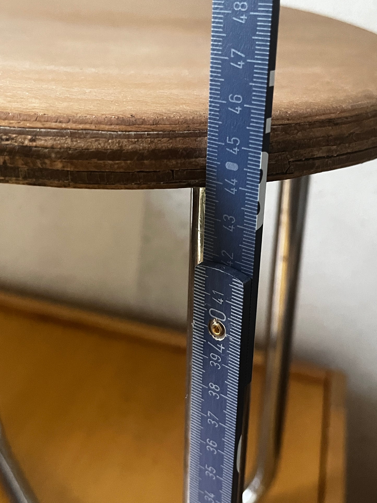 Bauhaus Ära Stahlrohr Hocker