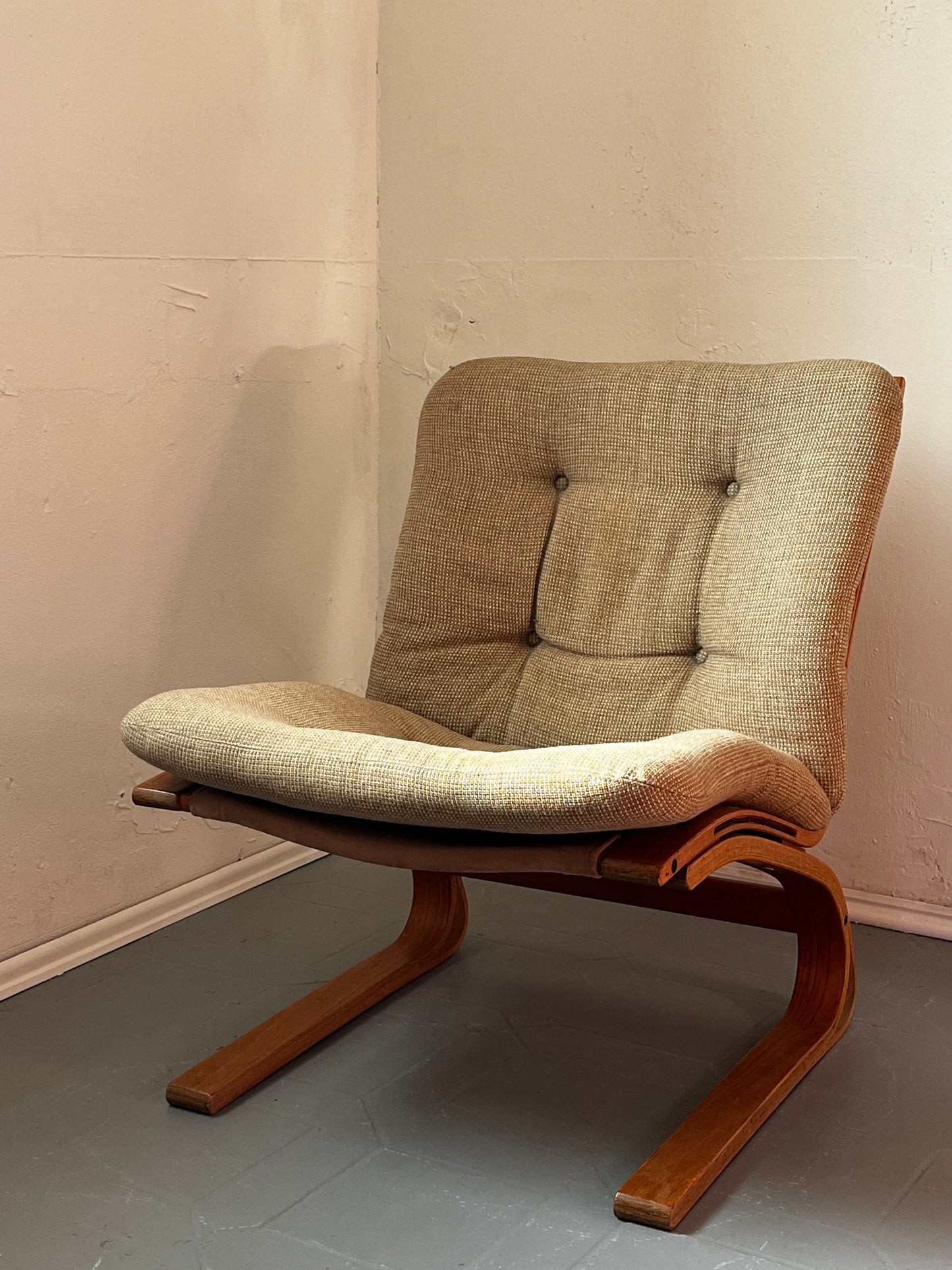 Kengu Lounge Sessel Elsa & Nordahl Solheim für Rybo Rykken