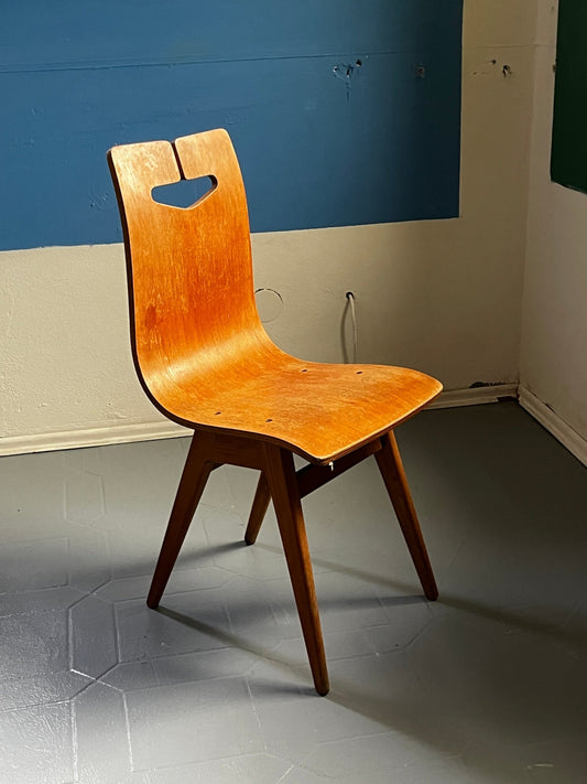 Rajmund Teofil Halas Sessel 1950 / 1960 Holz braun - vintseekers
