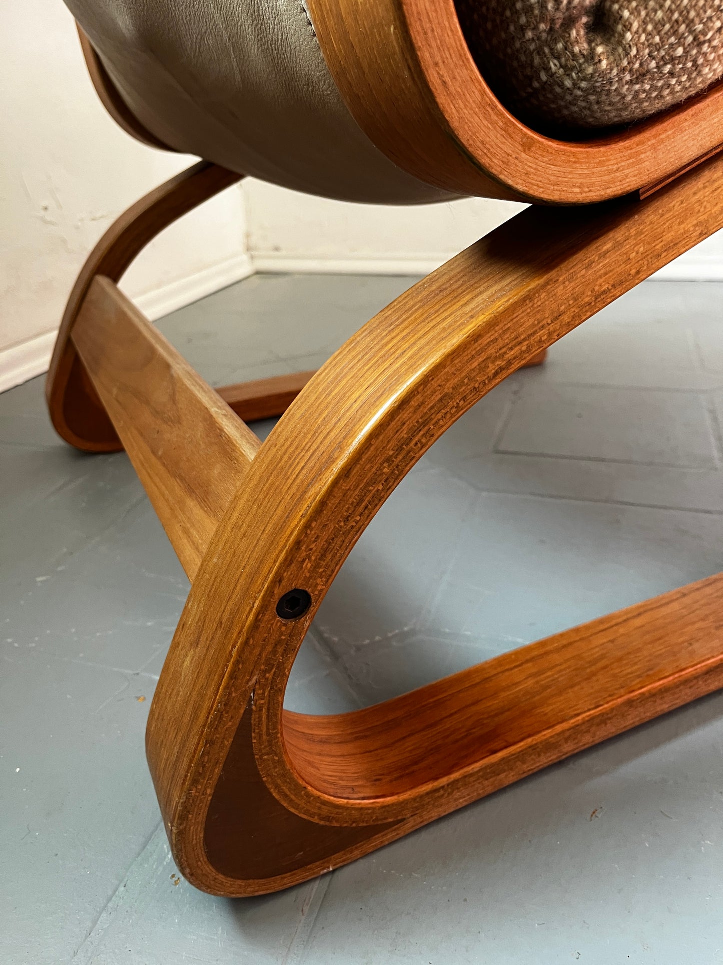 Kengu Lounge Sessel Elsa & Nordahl Solheim für Rybo Rykken