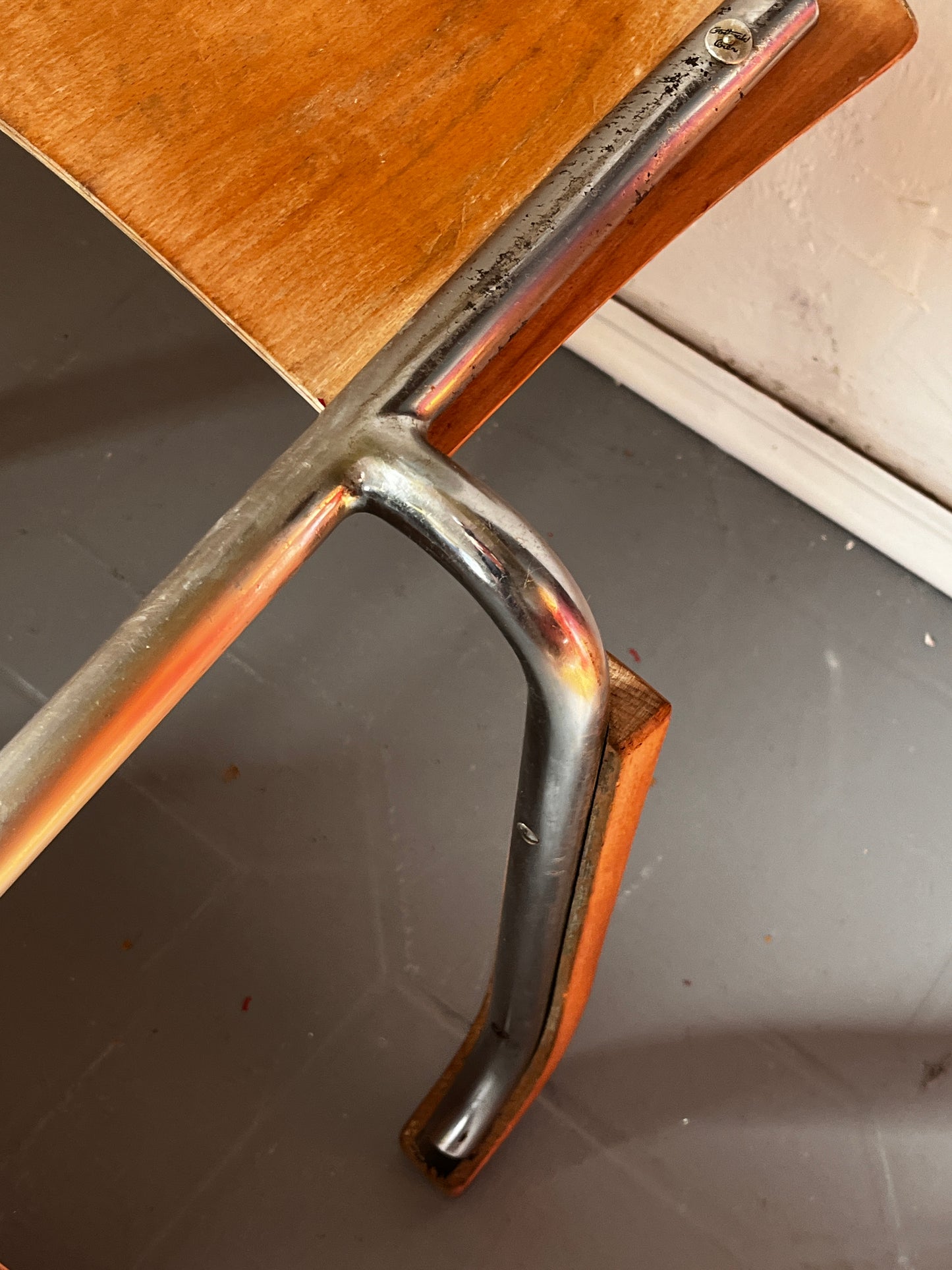 Seltener original Gottwald Wien
Freischwinger (Mart Stam S 43 F) Bauhaus Ära