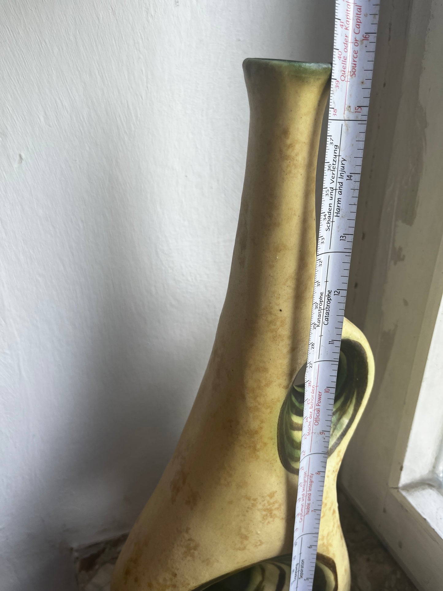 Nikos Dazelidis Keramik Vase 60er / 70er