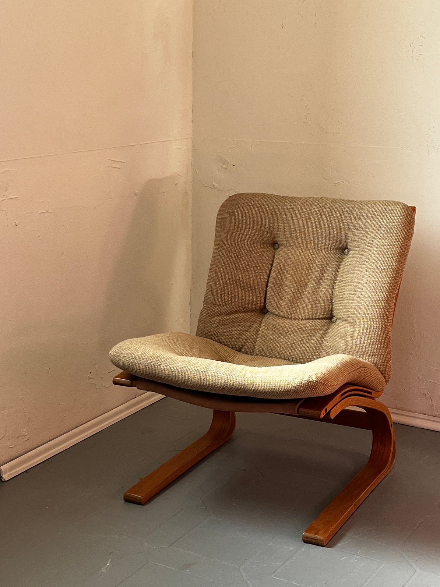 Kengu Lounge Sessel Elsa & Nordahl Solheim für Rybo Rykken