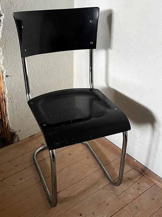 Stahlrohr Sessel Freischwinger Bauhaus Ära