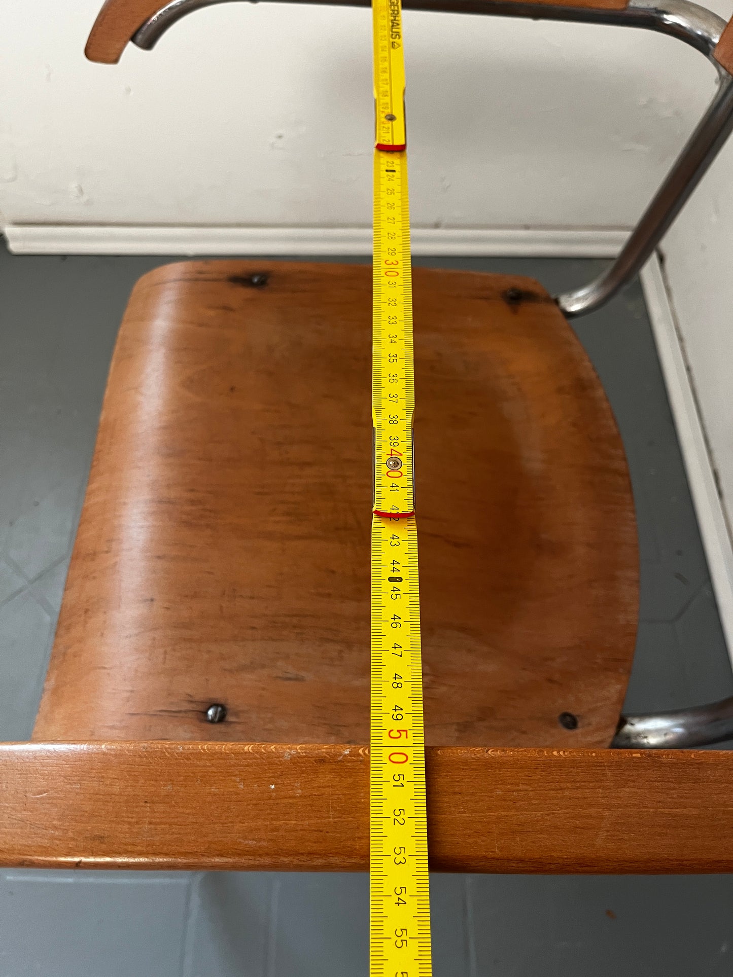 Seltener original Gottwald Wien
Freischwinger (Mart Stam S 43 F) Bauhaus Ära