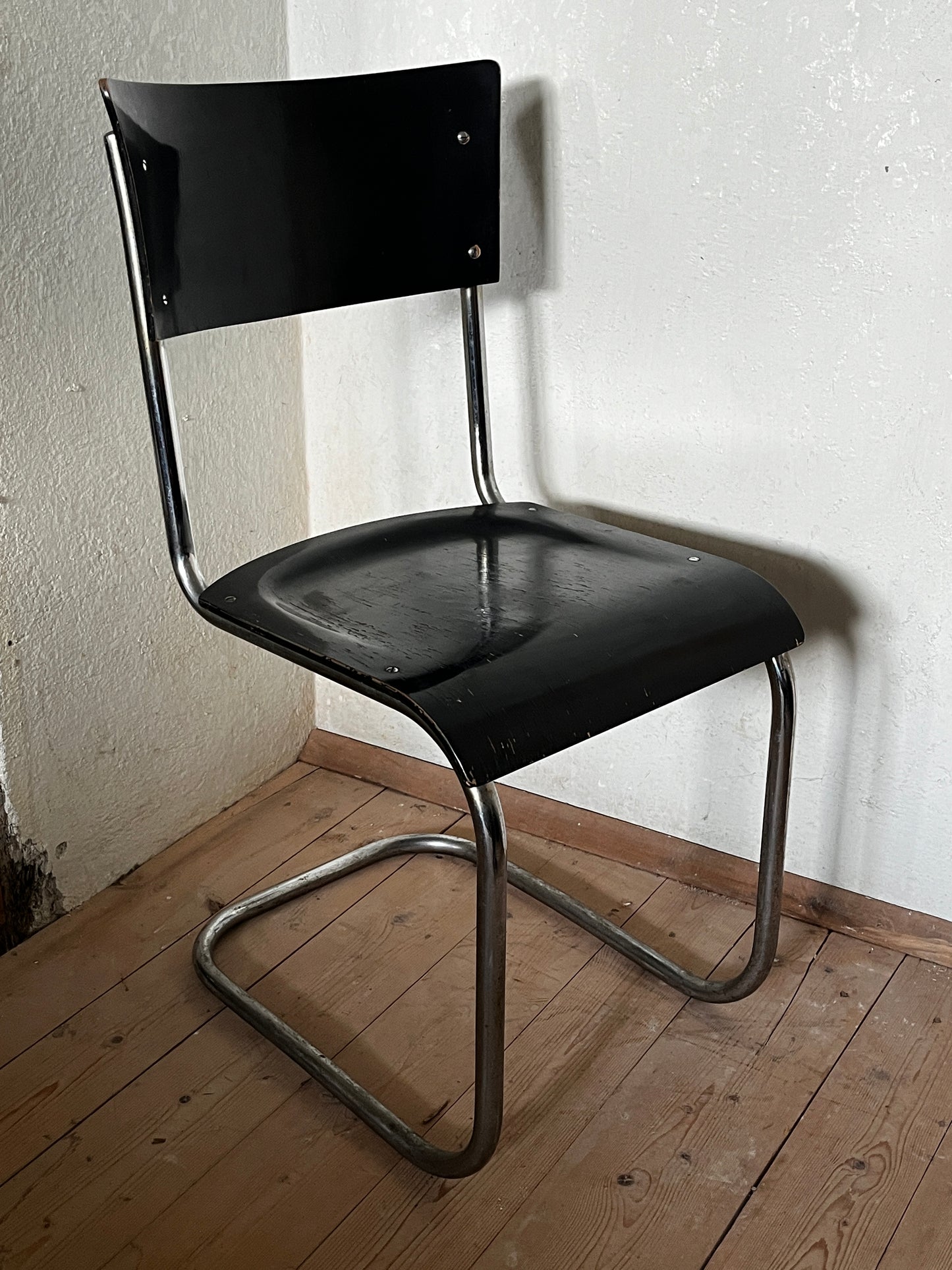 Stahlrohr Sessel 1930er bis 1950er Jahre Bauhaus Ära Tubularsteel Chair Vintagedesign Vintseekers