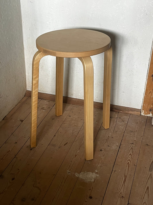 Artek Hocker Alvar Aalto Vintagedesign Vintseekers Deignfurniture