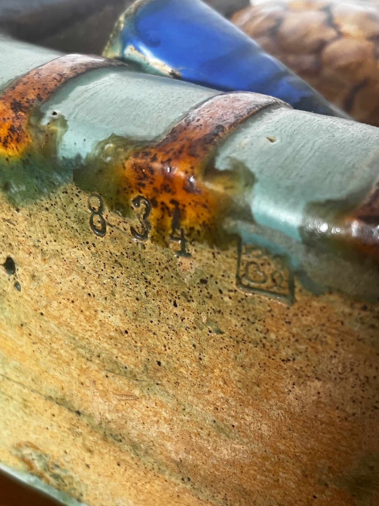 Keramik Buchstützen 1920er bis 1940er