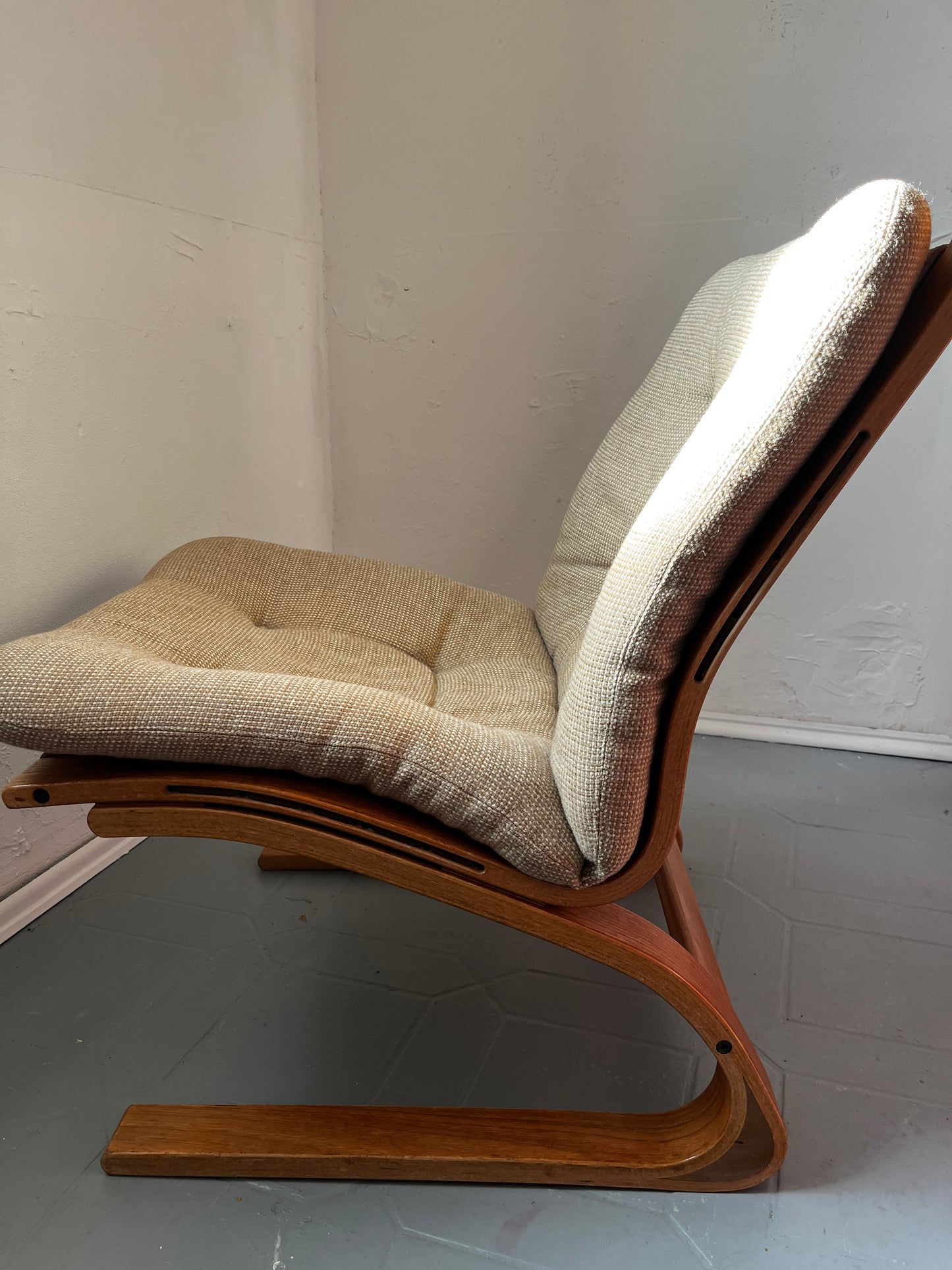 Kengu Lounge Sessel Elsa & Nordahl Solheim für Rybo Rykken