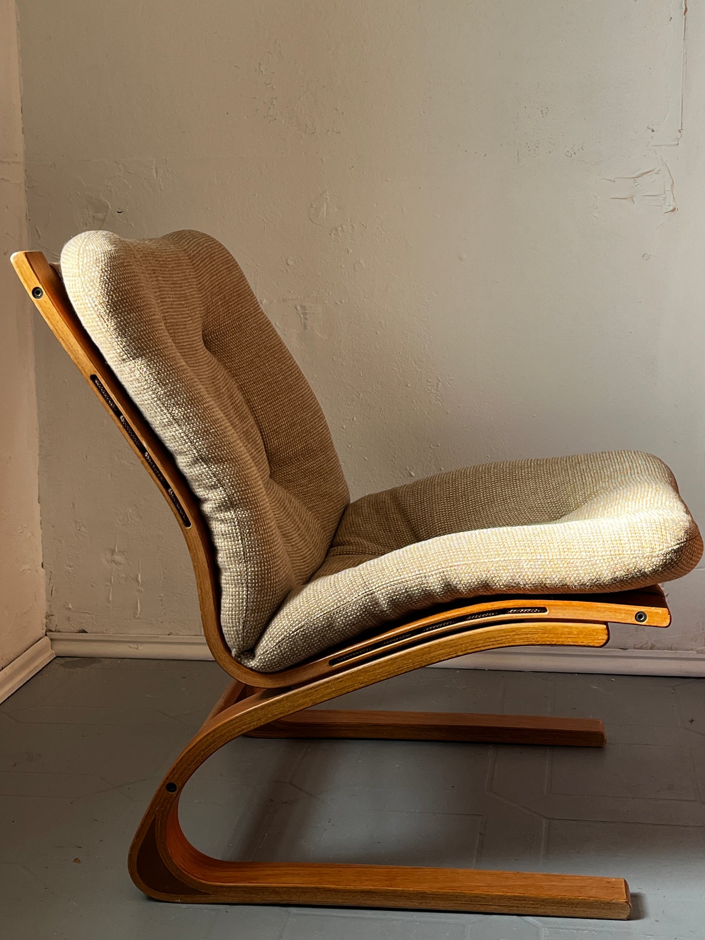 Kengu Lounge Sessel Elsa & Nordahl Solheim für Rybo Rykken