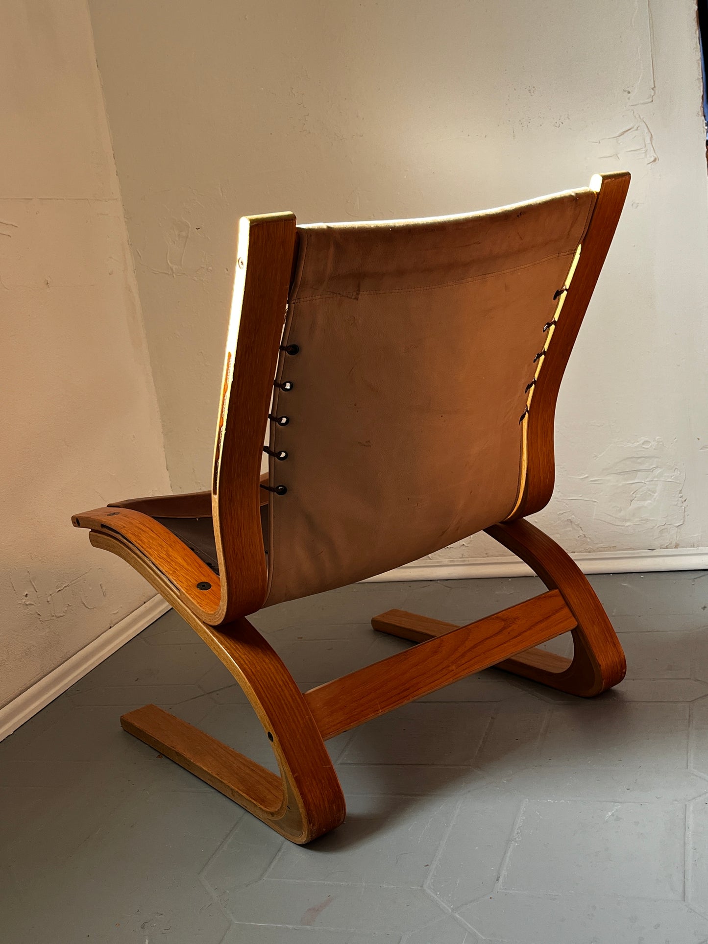 Kengu Lounge Sessel Elsa & Nordahl Solheim für Rybo Rykken