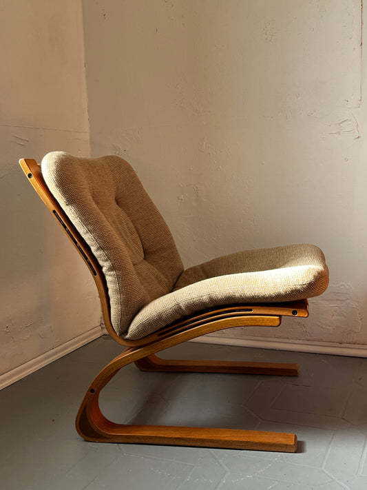 Kengu Lounge Sessel Elsa & Nordahl Solheim für Rybo Rykken