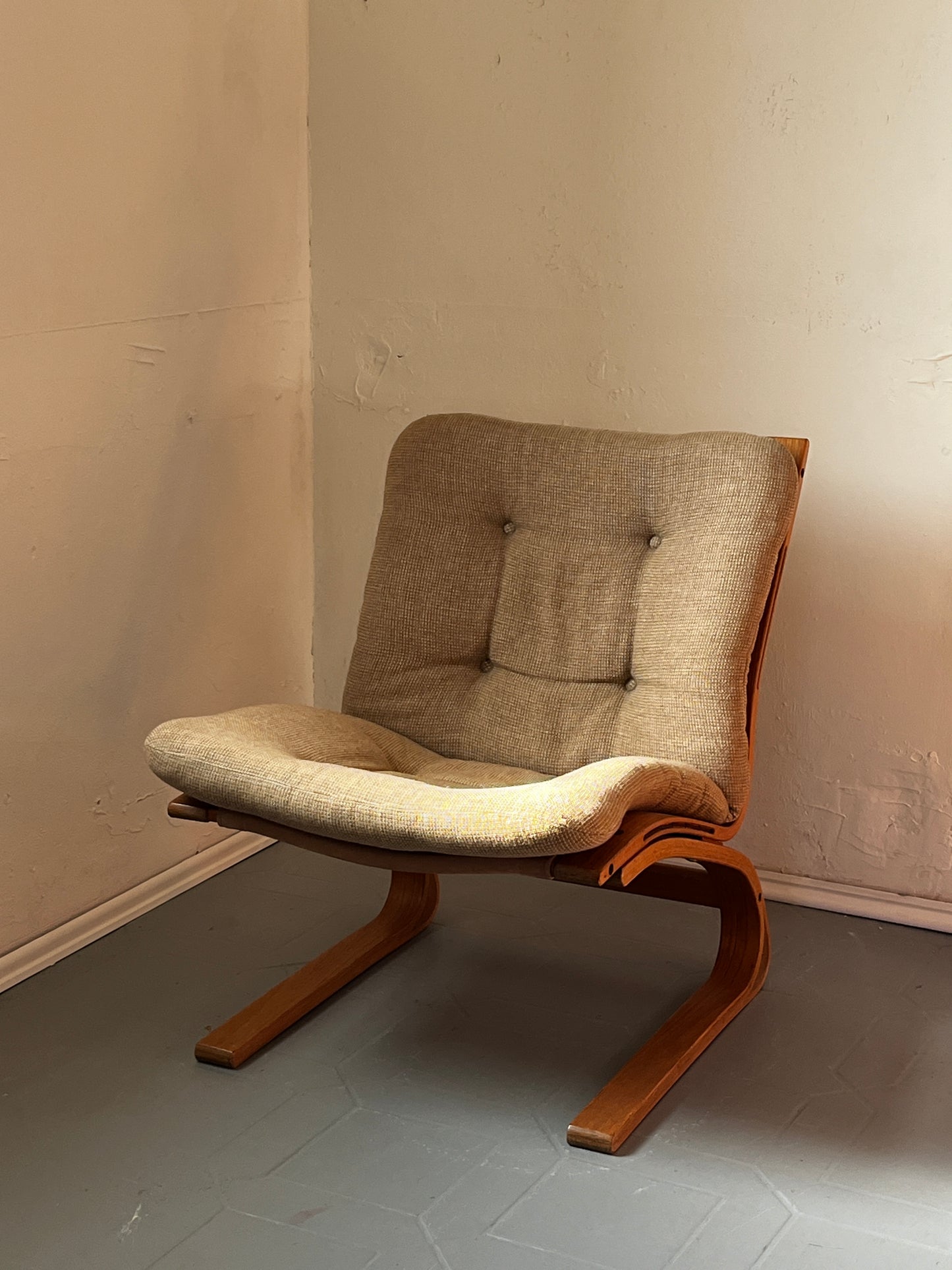 Kengu Lounge Sessel Elsa & Nordahl Solheim für Rybo Rykken