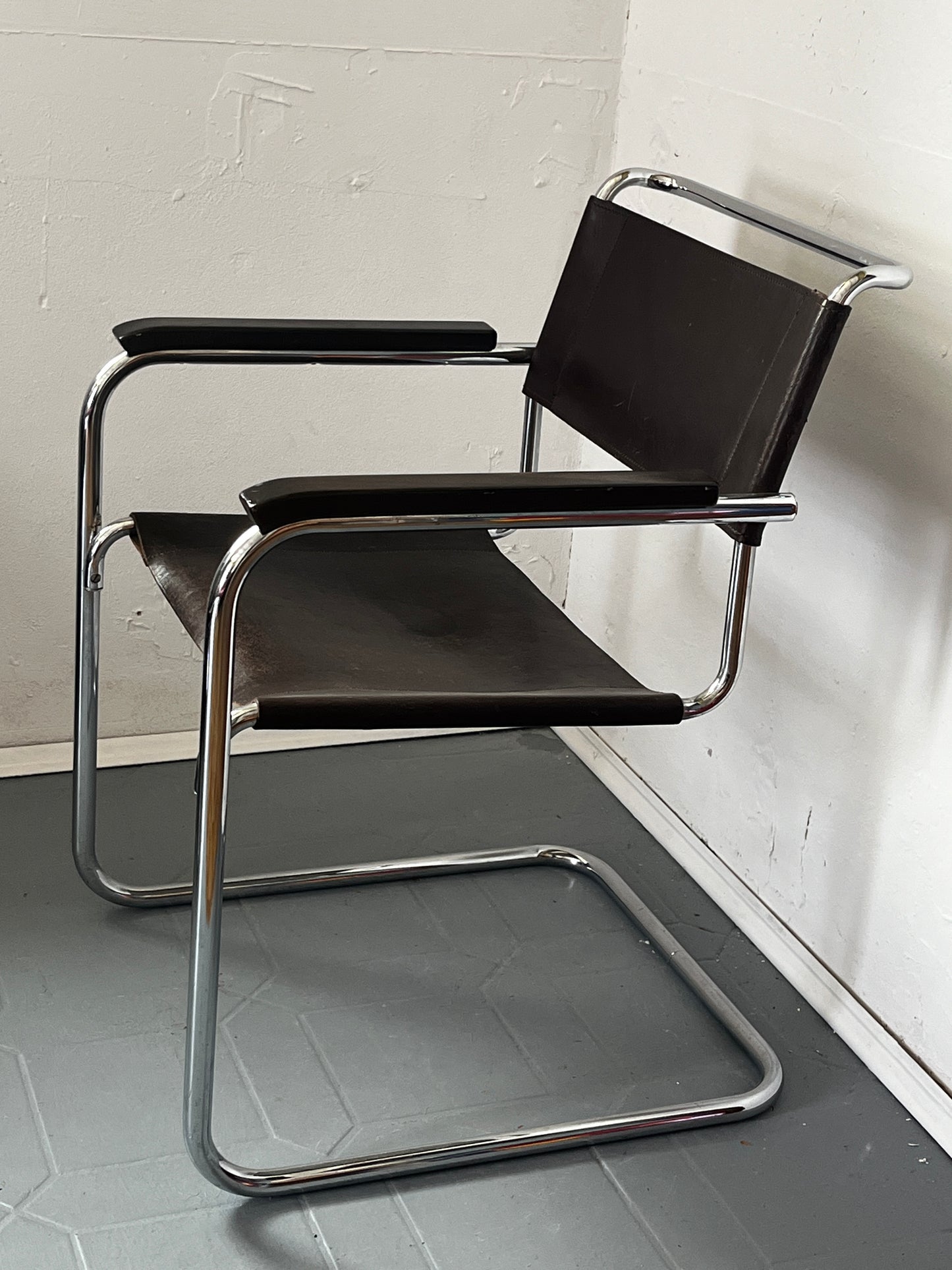 Thonet S 34 Freischwinger — Mart Stam, 1970er/1980er