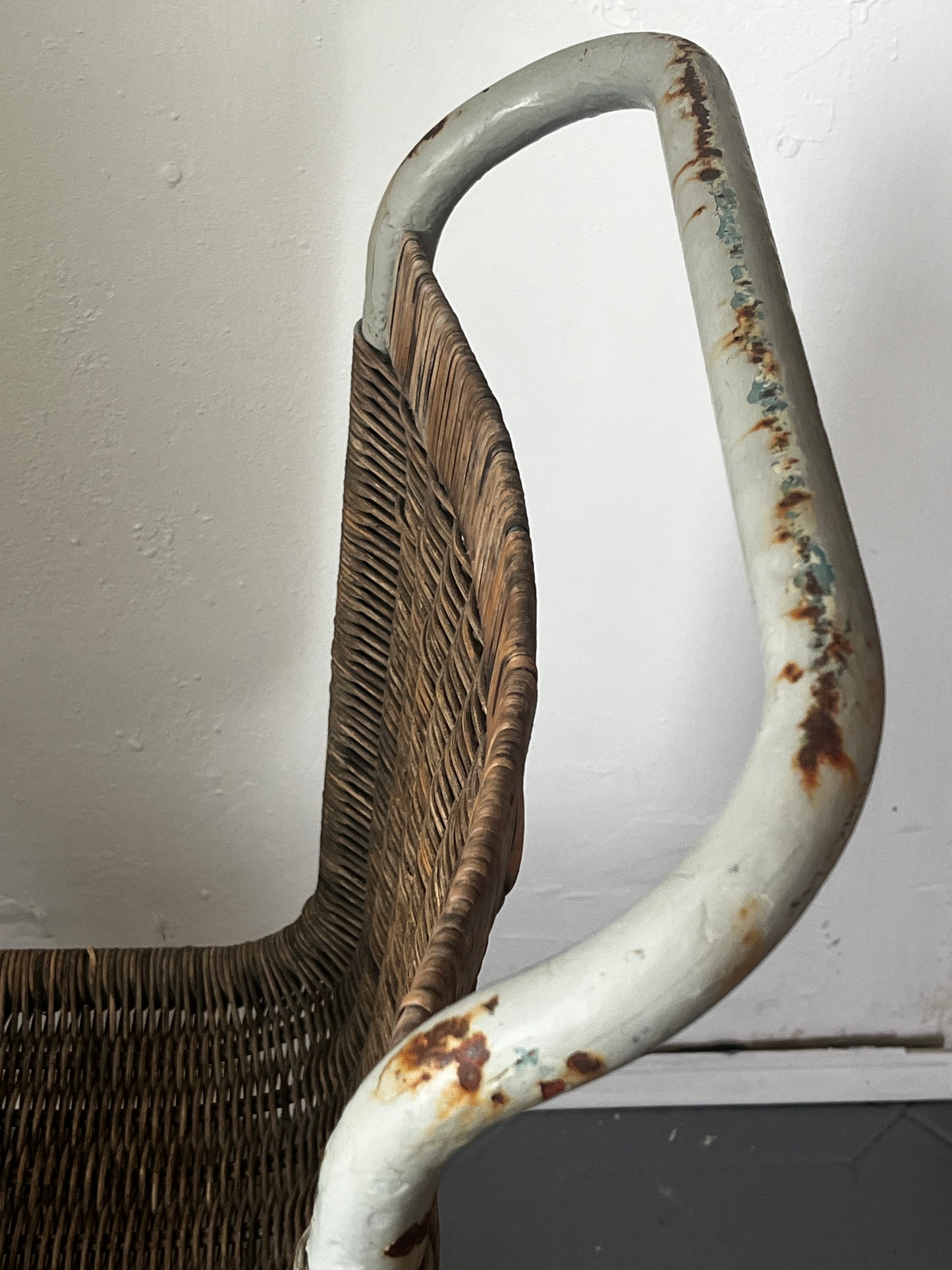Rare tubular steel armchair by Quittner AG Vienna, 1930s to 1950s