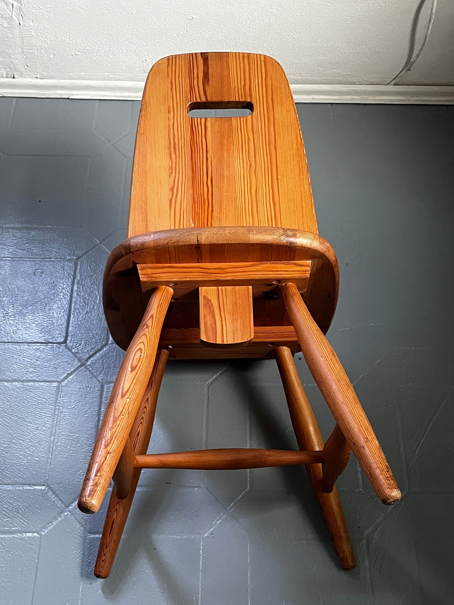 Eero Aarnio Holzsessel 1950er bis  1970er Modell Pirtti