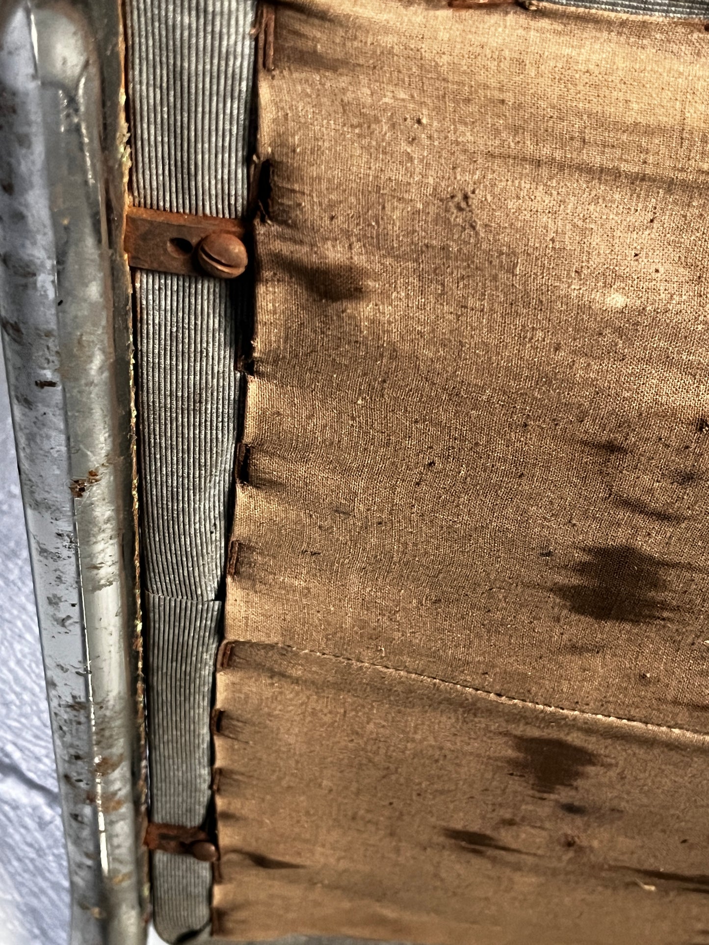 Stahlrohr Hocker Bauhaus Ära