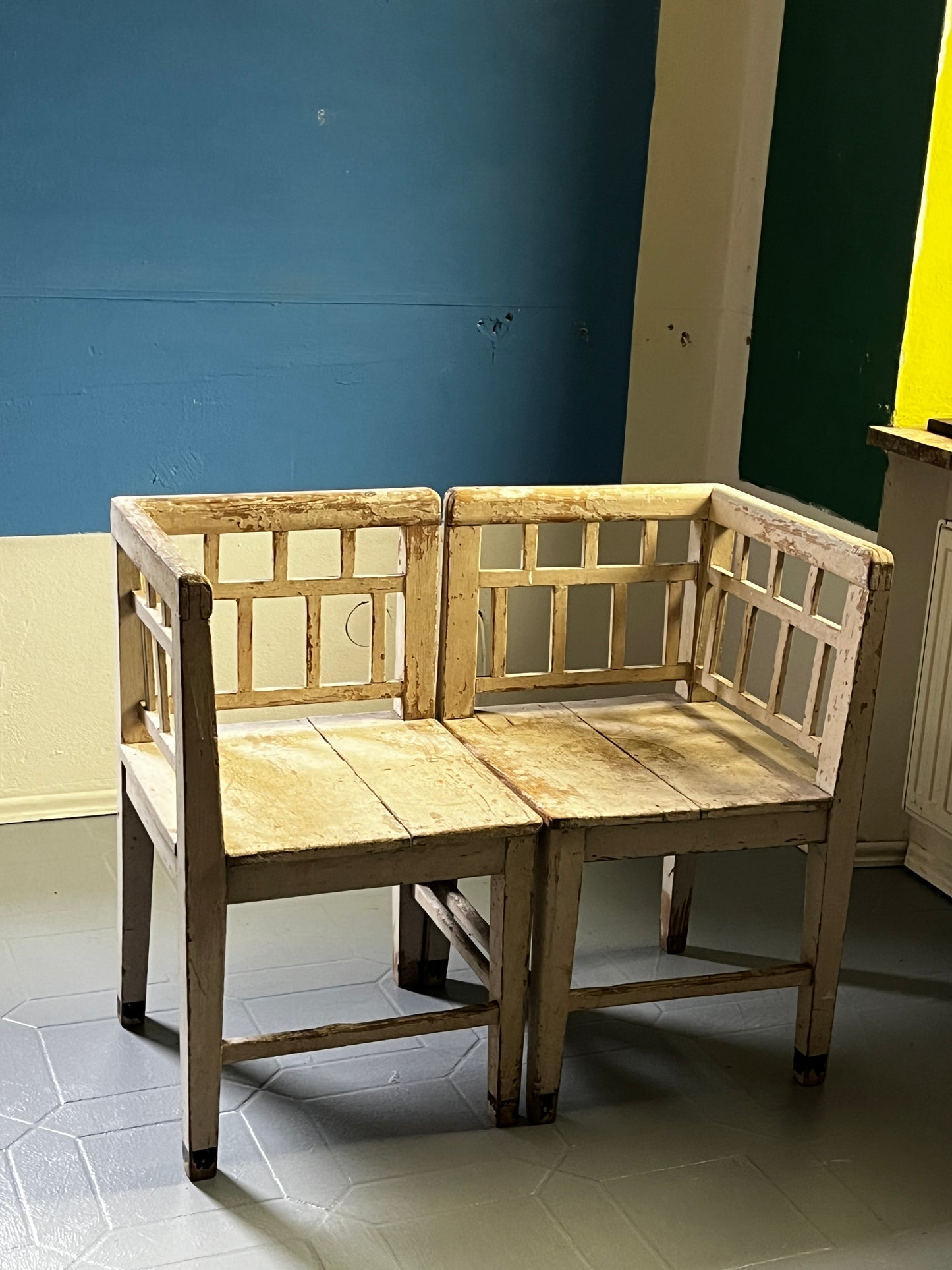 Jugendstil Sessel Holzsessel Restaurationsobjekt