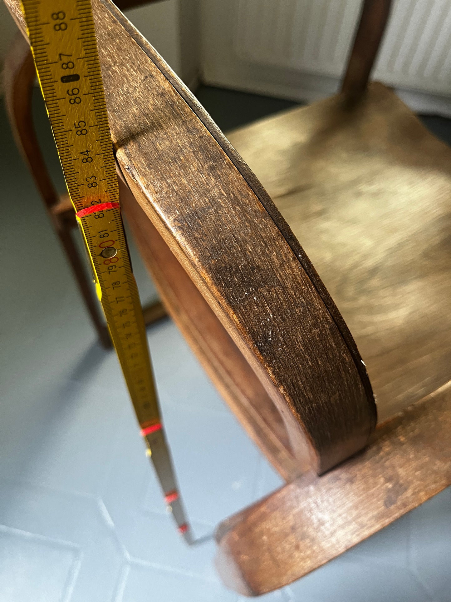 Restaurationsobjekt Tatra Sessel für Bata Zslim Modell A 745 F