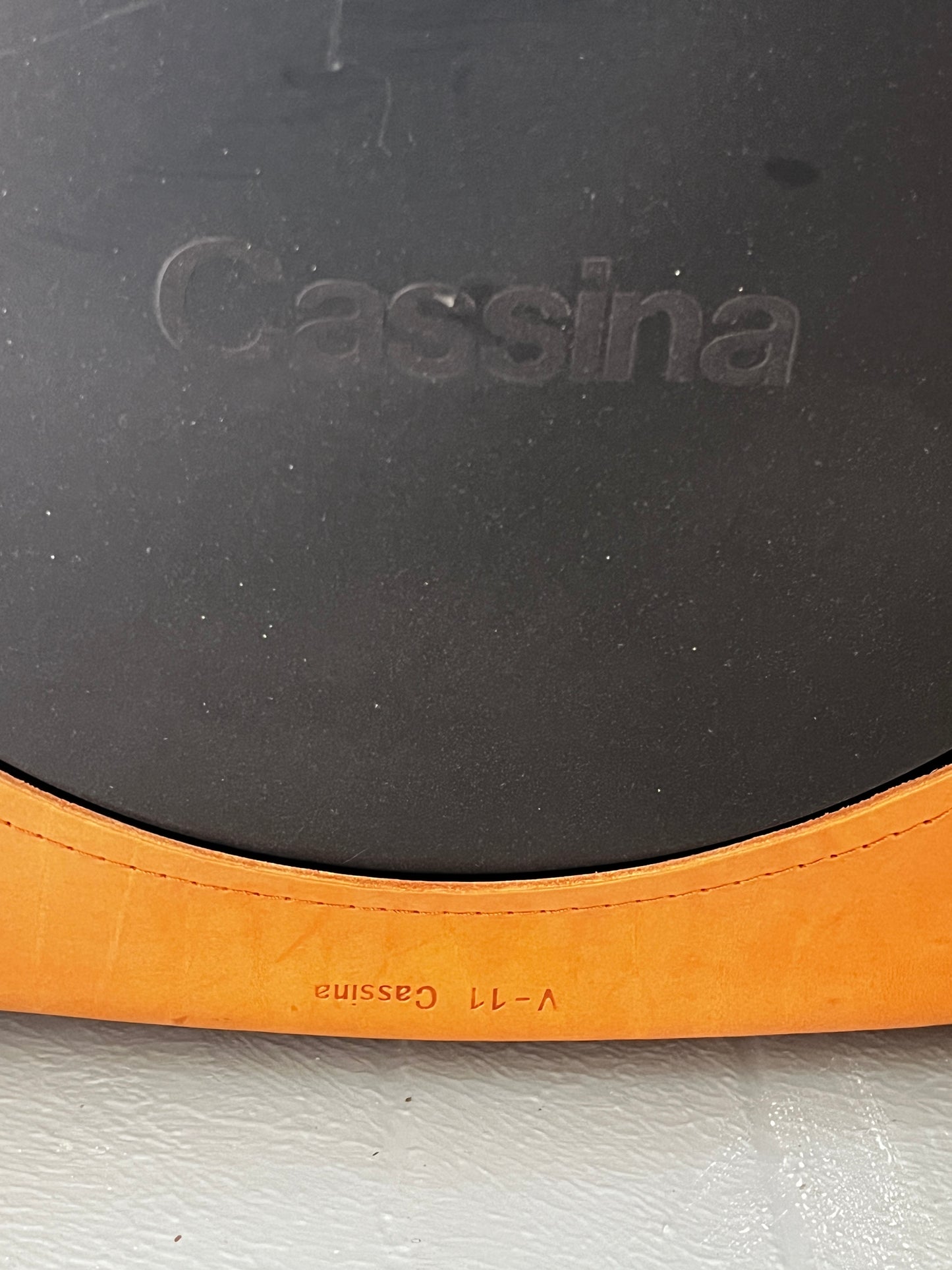 Mario Bellini Sessel für Cassina Modell Cab chair hellbraunes Leder (Sessel Nr. 2)