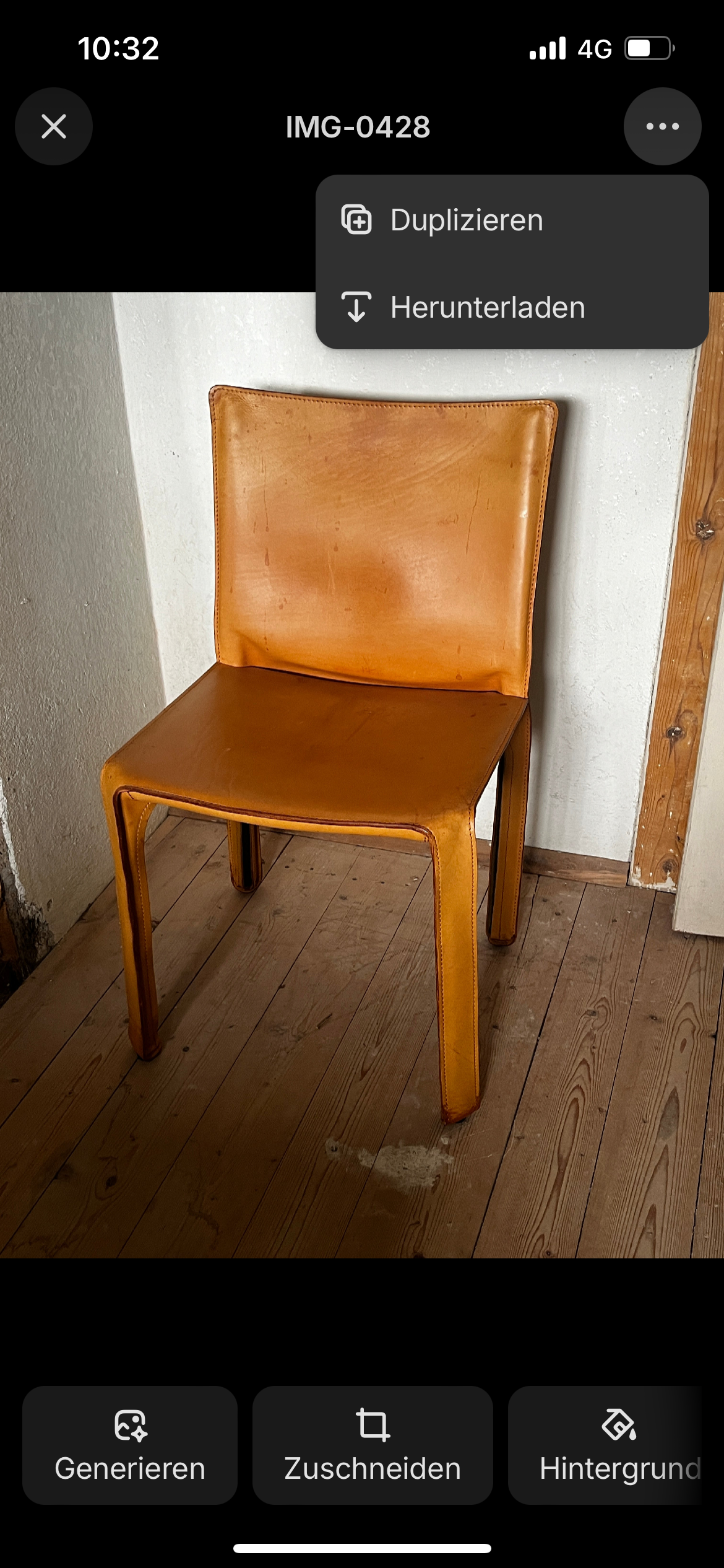 Mario Bellini Sessel für Cassina Modell Cab chair hellbraunes Leder (Sessel Nr. 2)
