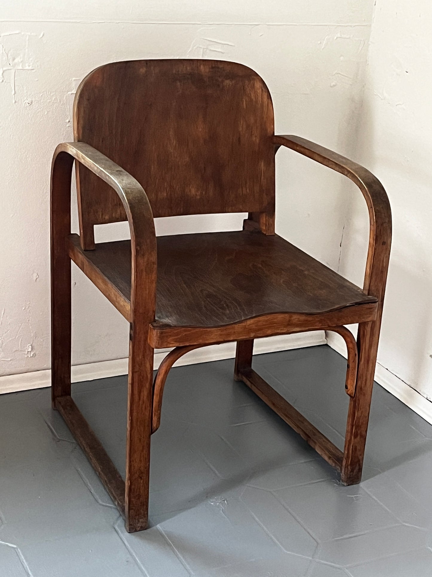 Restaurationsobjekt Tatra Sessel für Bata Zslim Modell A 745 F