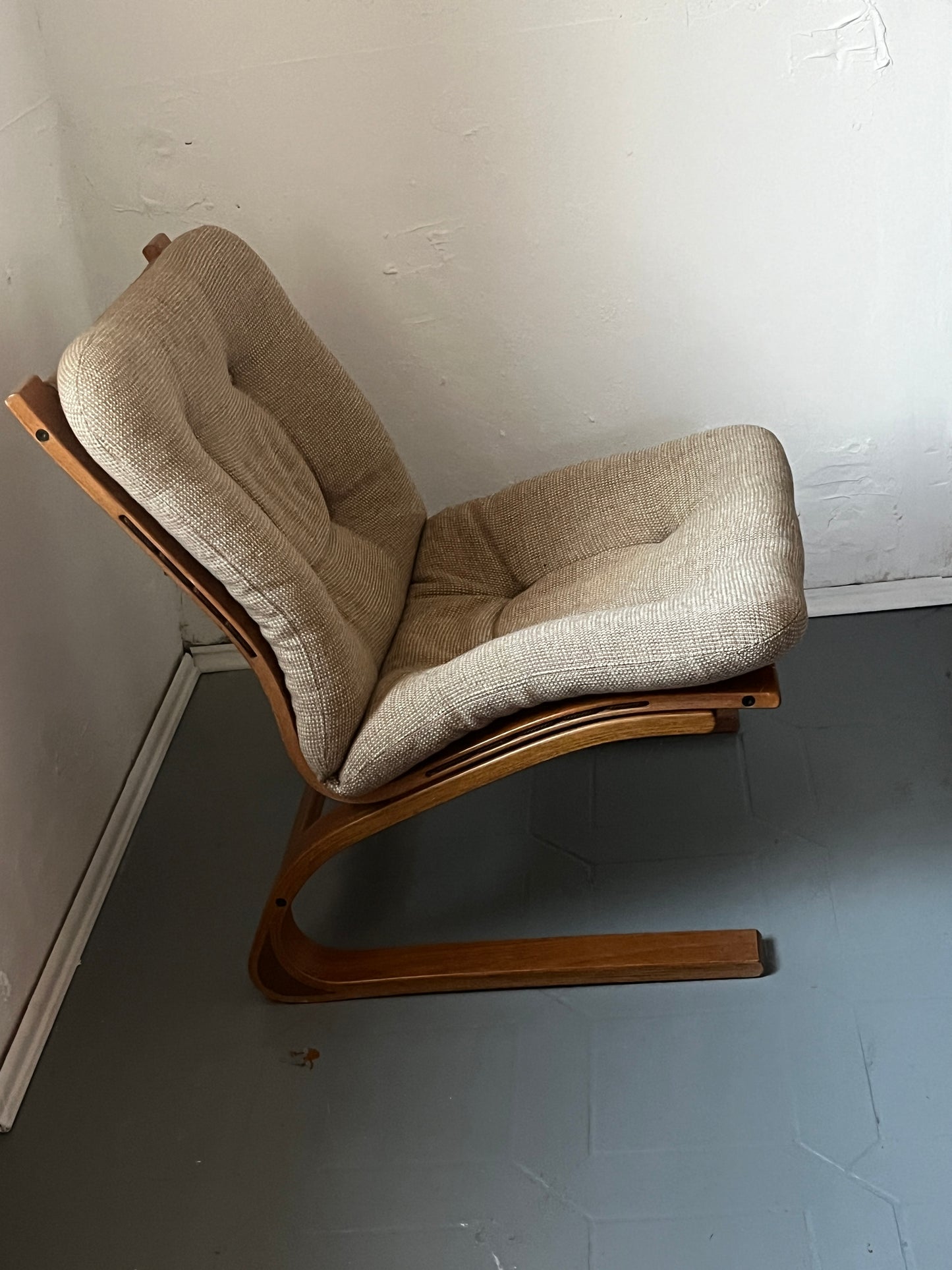 Kengu Lounge Sessel Elsa & Nordahl Solheim für Rybo Rykken