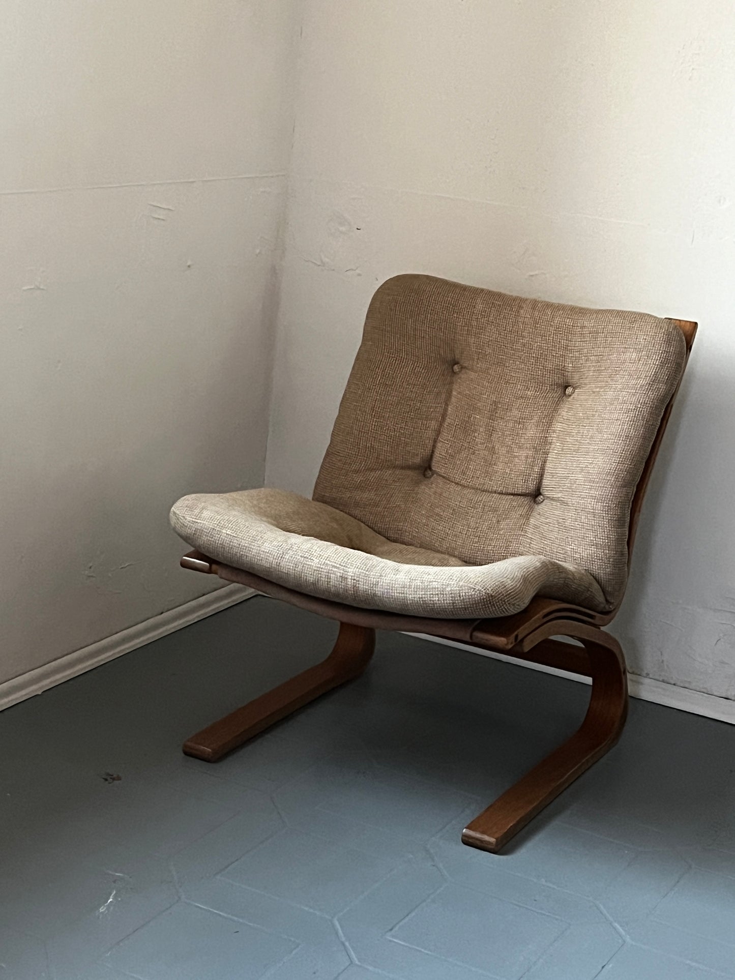 Kengu Design Chair Lounge Sessel Elsa & Nordahl Solheim für Rybo Rykken