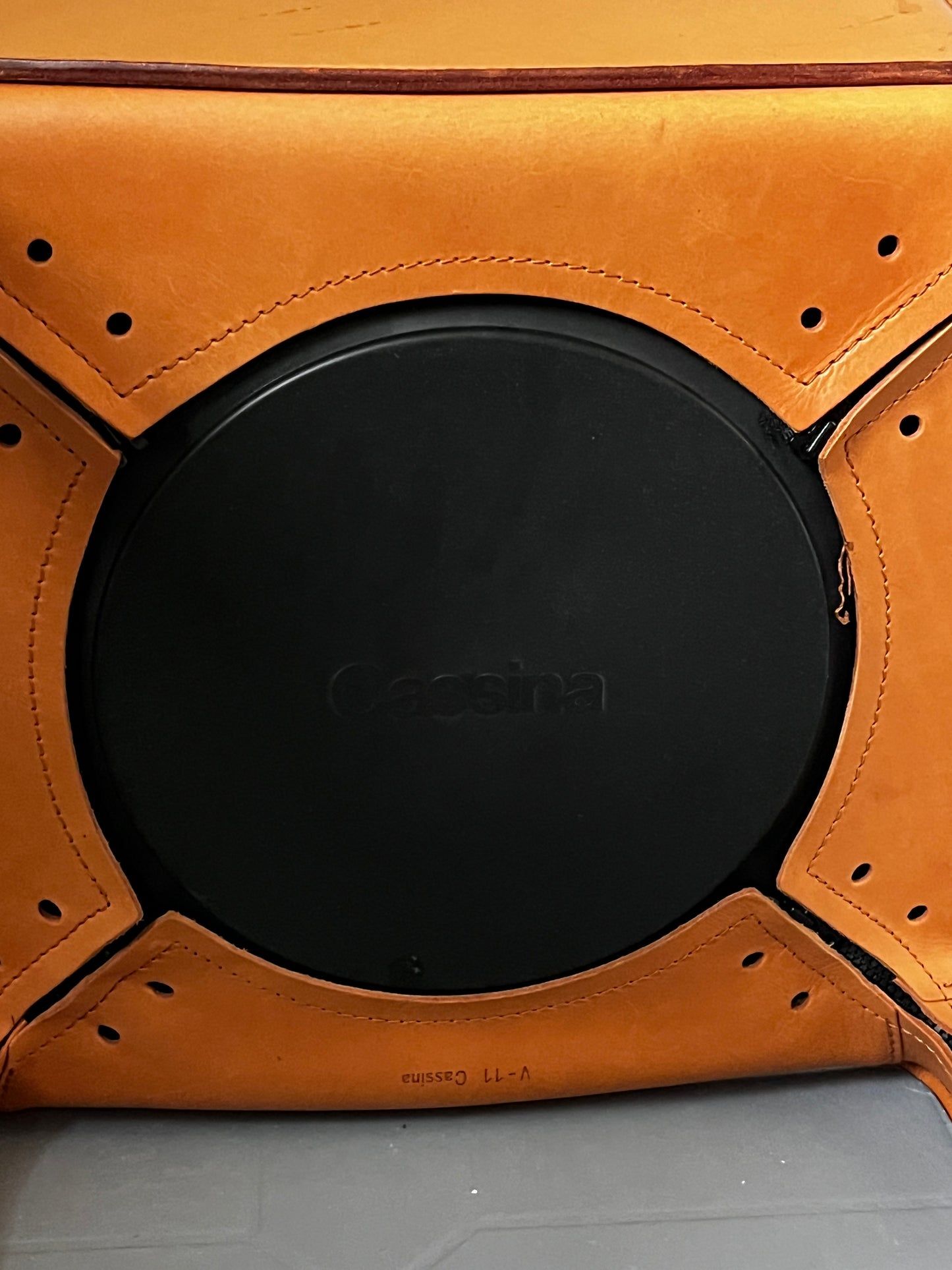 Cassina Cab 412 Sessel von Mario Bellini   – hellbraunes Leder (Sessel Nr.1)