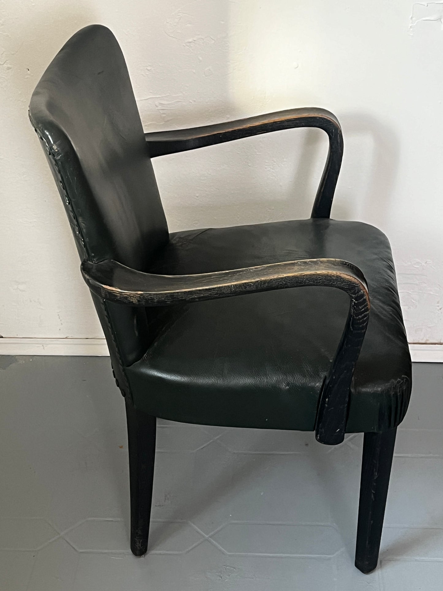 Restaurationsobjekt Portois & Fix Armlehnstuhl – Wiener Moderne ca. 1900-1920