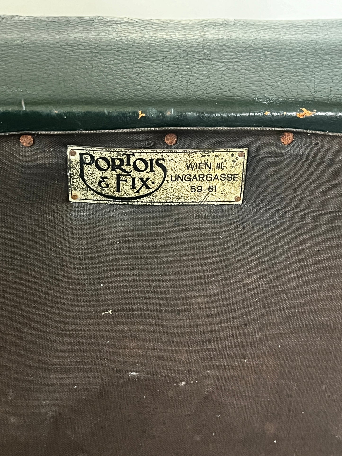 Restaurationsobjekt Portois & Fix Armlehnstuhl – Wiener Moderne ca. 1900-1920