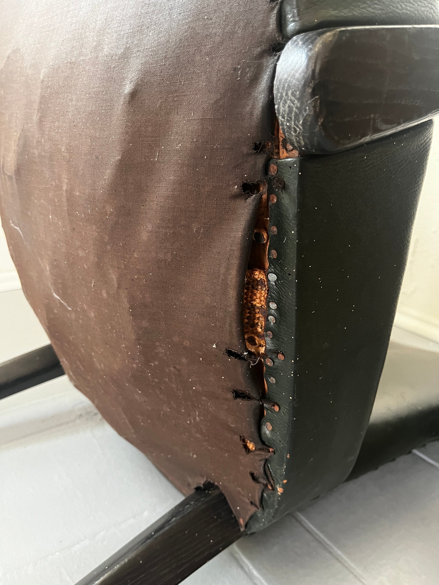 Restaurationsobjekt Portois & Fix Armlehnstuhl – Wiener Moderne ca. 1900-1920