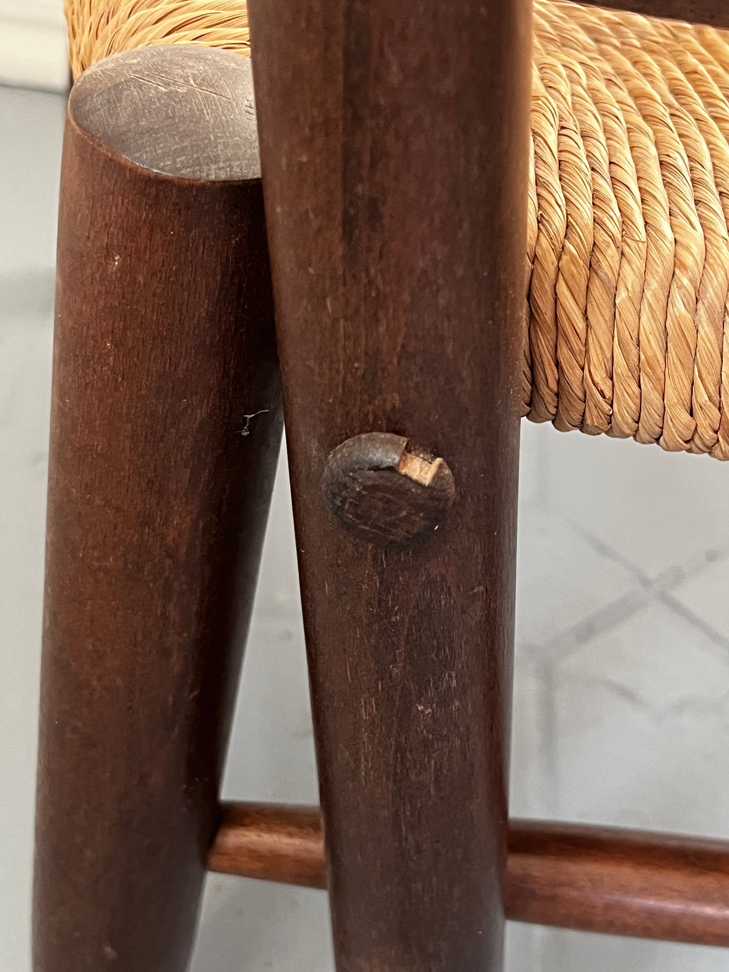 Gio Ponti attributed vintage armchair