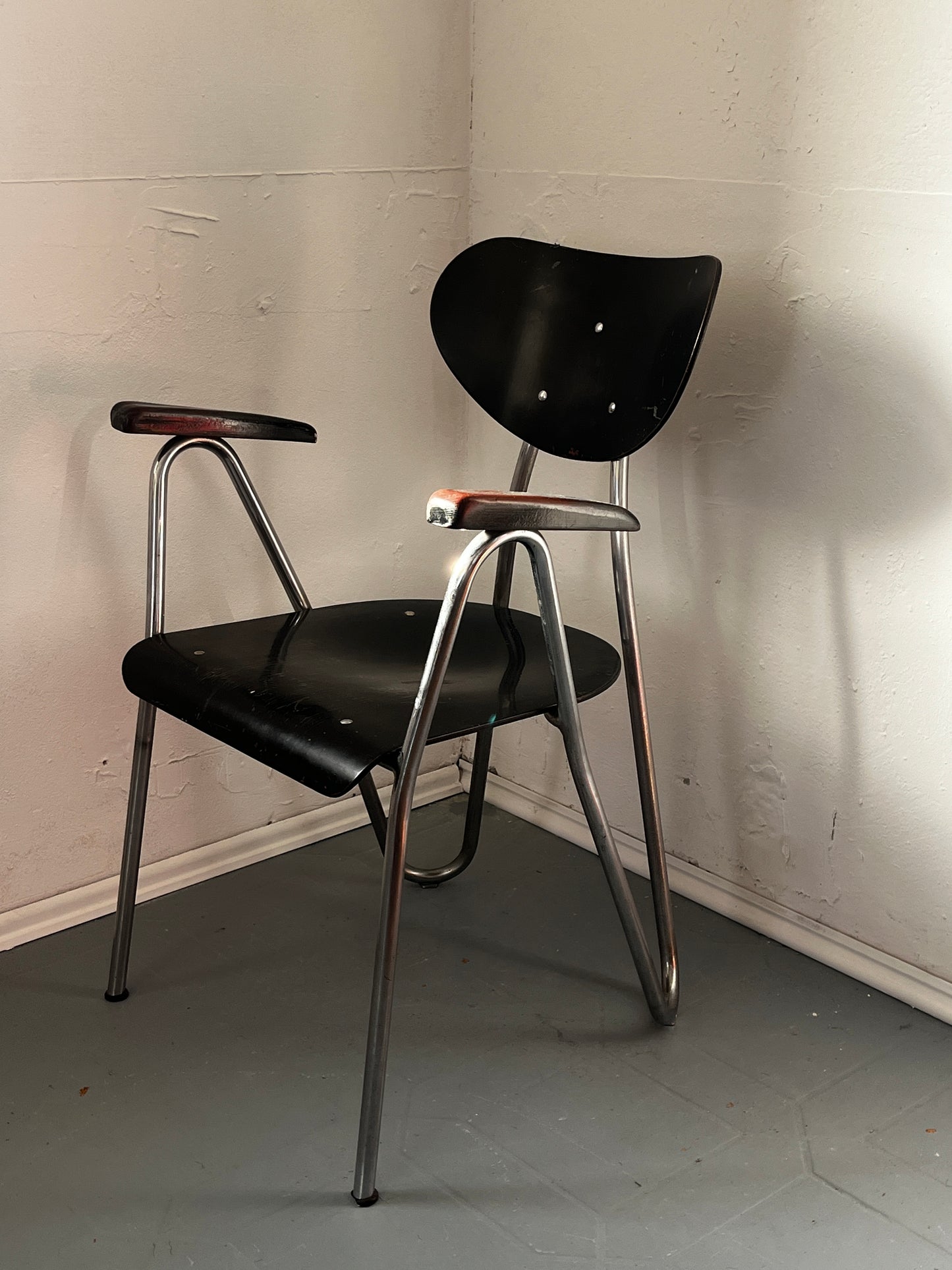 Seltener Arnold Sessel von Karl Otto 1950er Modell Arno