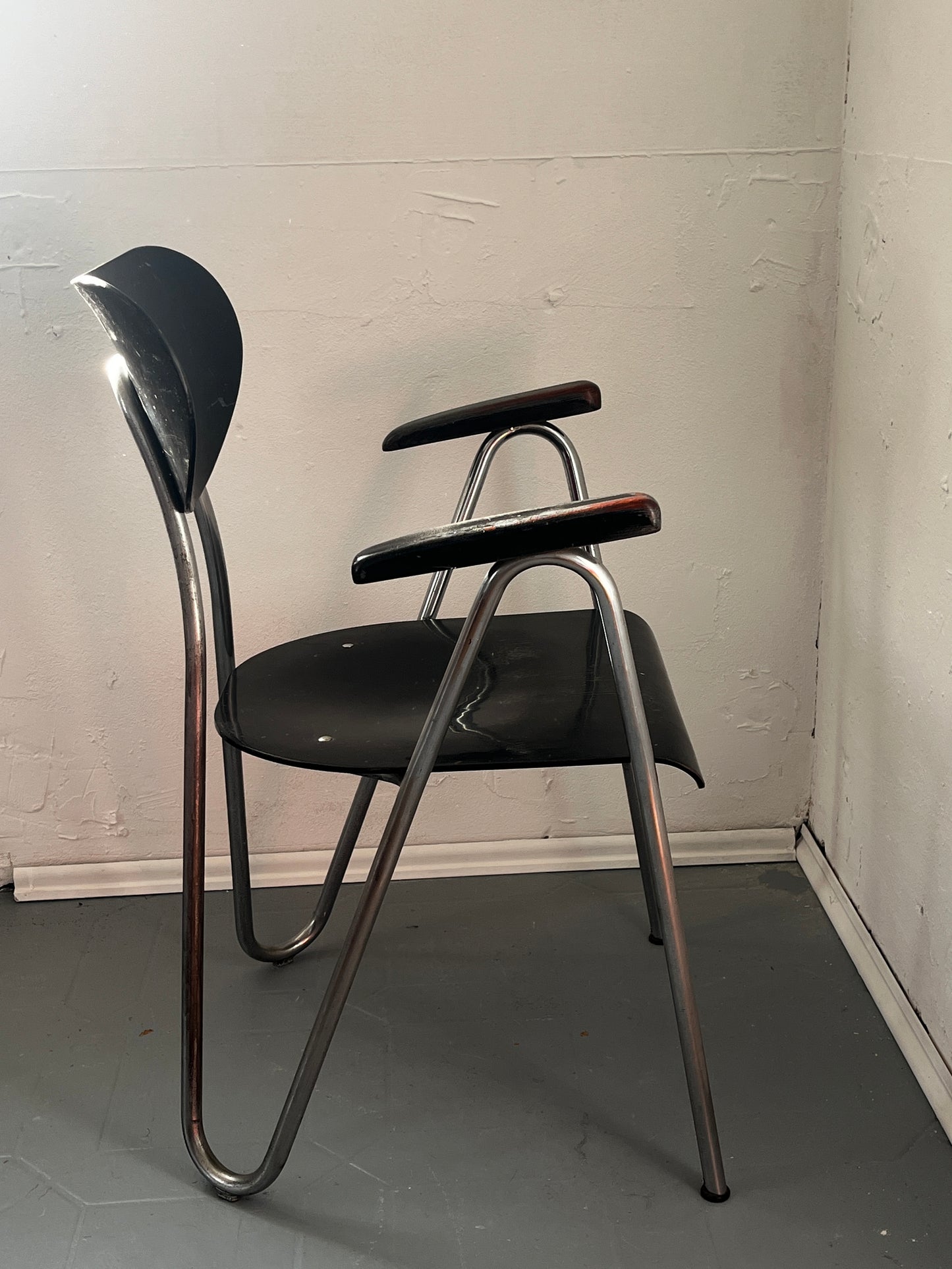 Seltener Arnold Sessel von Karl Otto 1950er Modell Arno