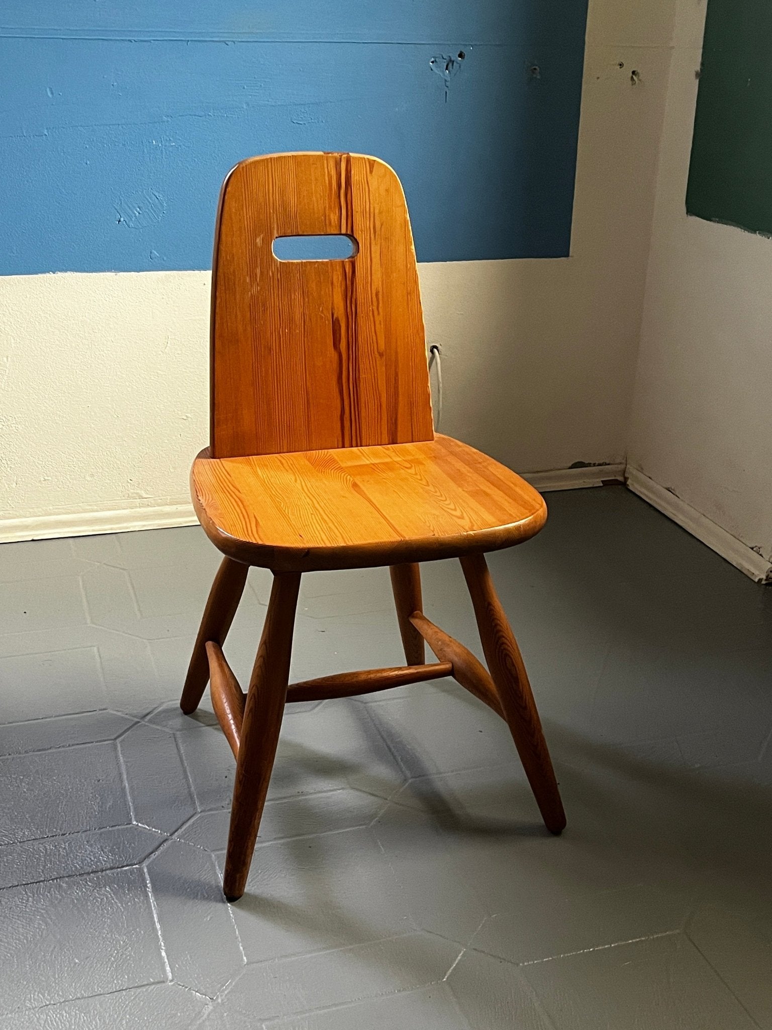 Eero Aarnio Holzsessel 1950er bis 1970er Modell Pirtti - vintseekers