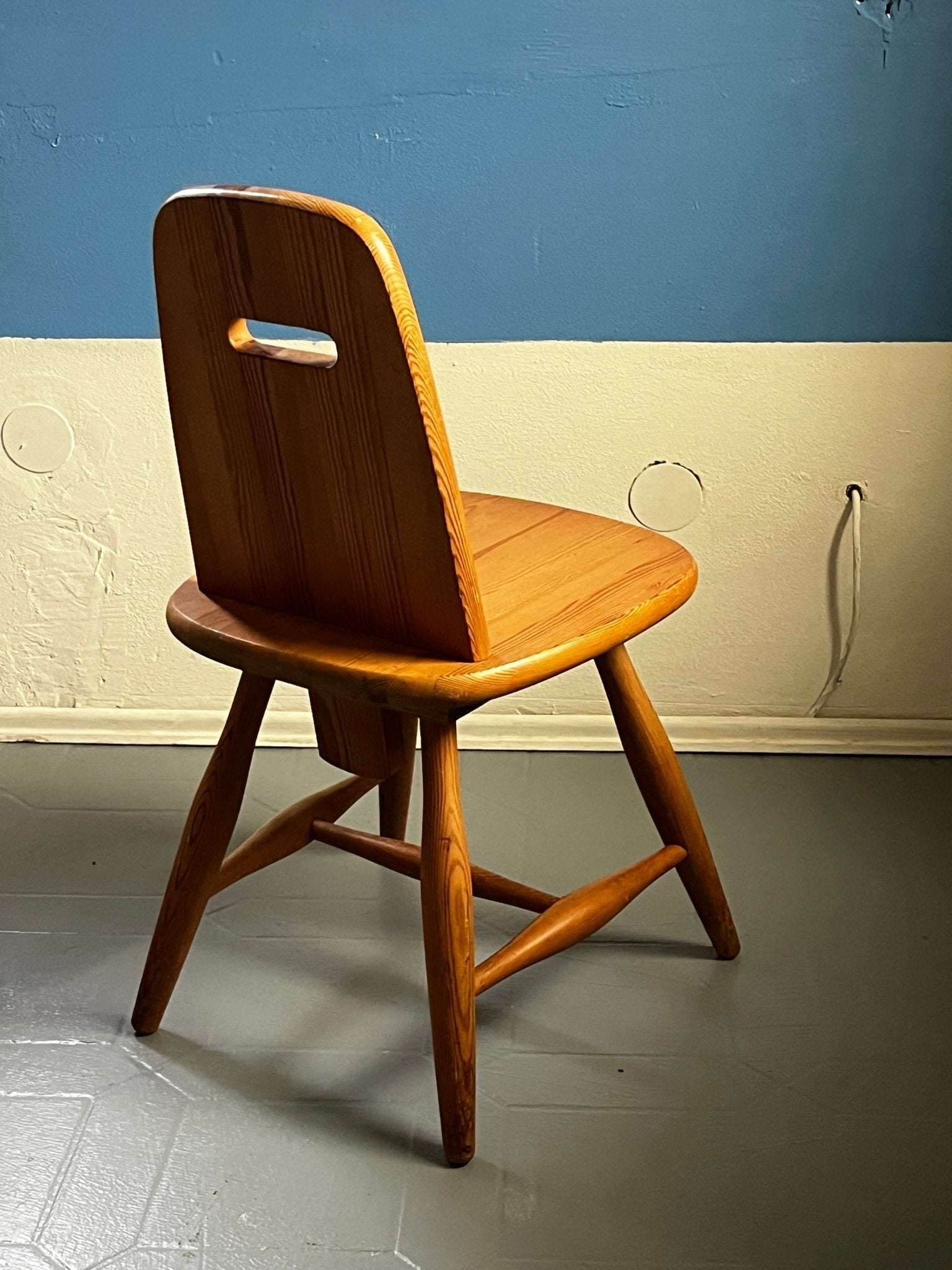 Eero Aarnio Holzsessel 1950er bis 1970er Modell Pirtti - vintseekers