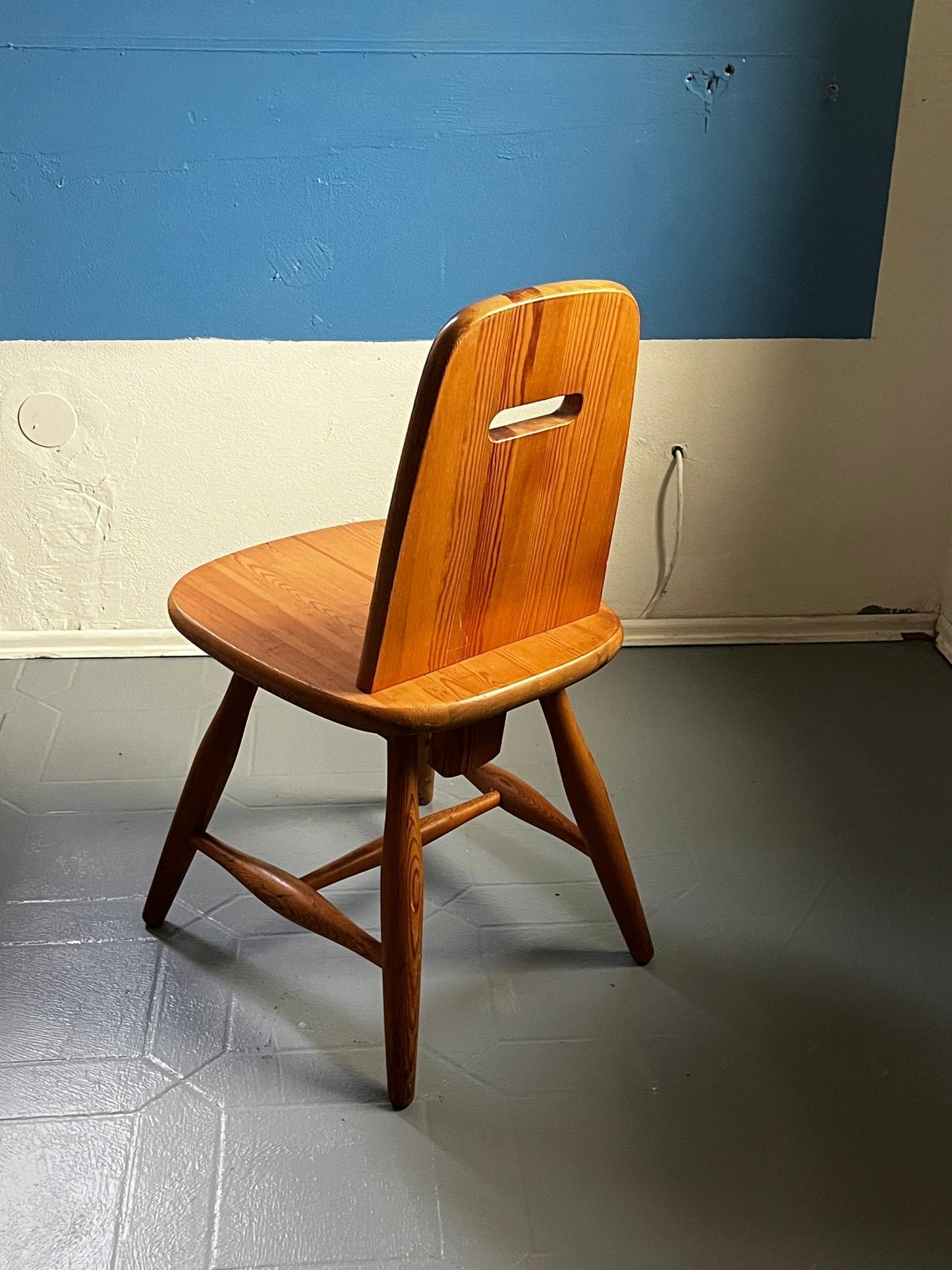 Eero Aarnio Holzsessel 1950er bis 1970er Modell Pirtti - vintseekers