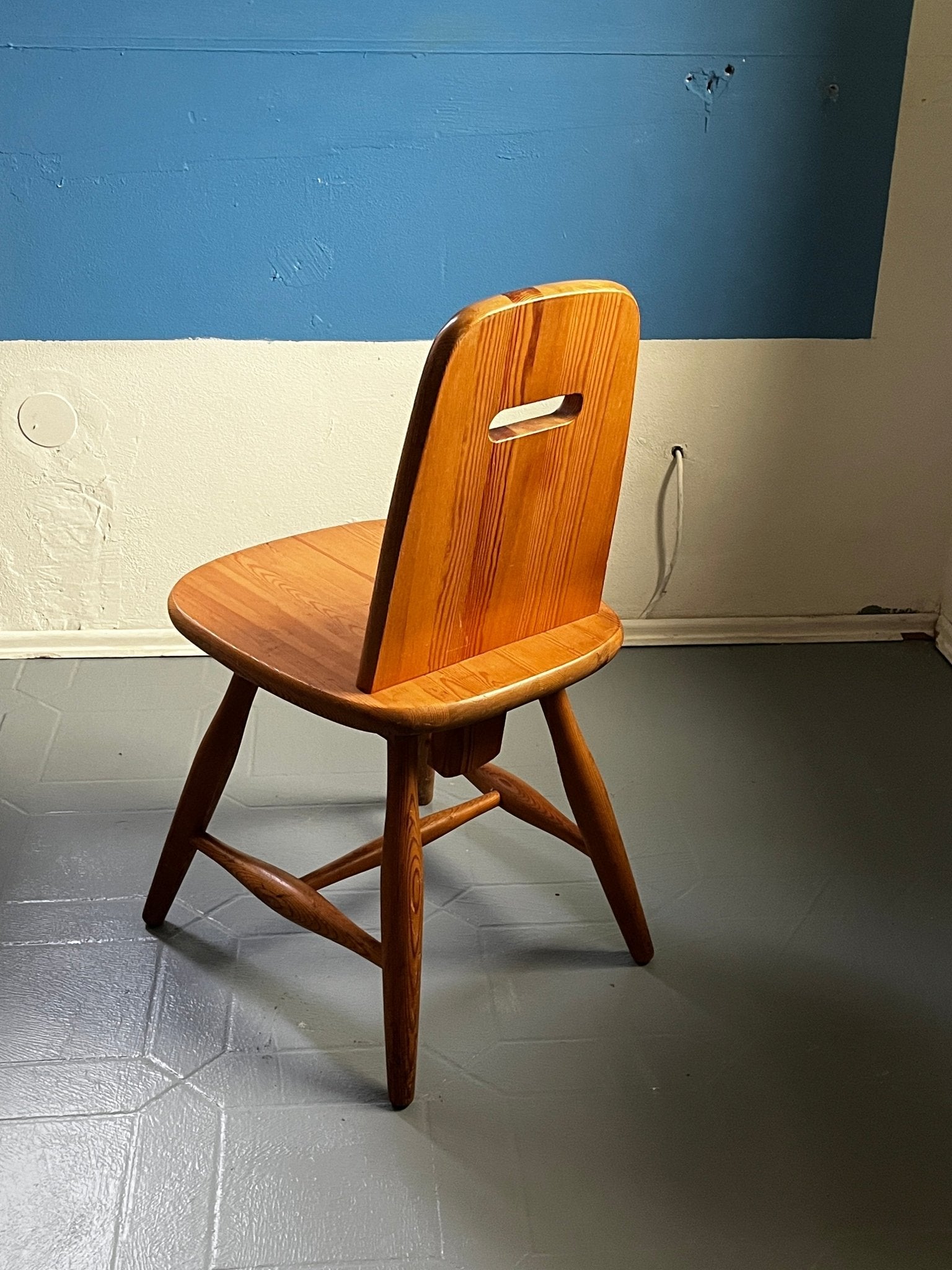 Eero Aarnio Holzsessel 1950er bis 1970er Modell Pirtti - vintseekers