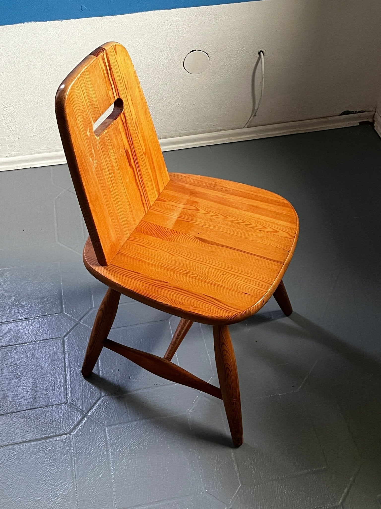 Eero Aarnio Holzsessel 1950er bis 1970er Modell Pirtti - vintseekers