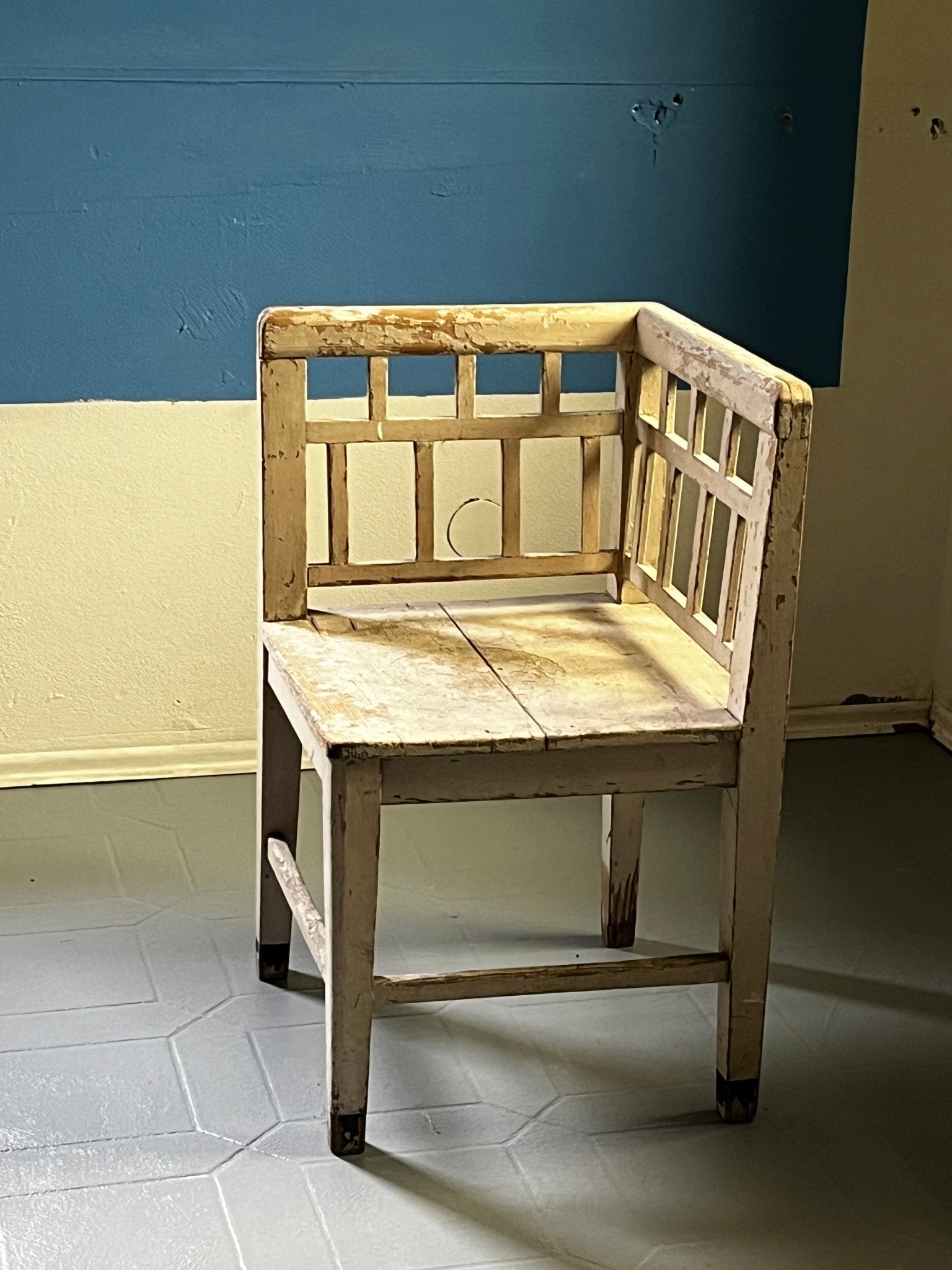 Jugendstil Sessel Holzsessel Restaurationsobjekt - vintseekers