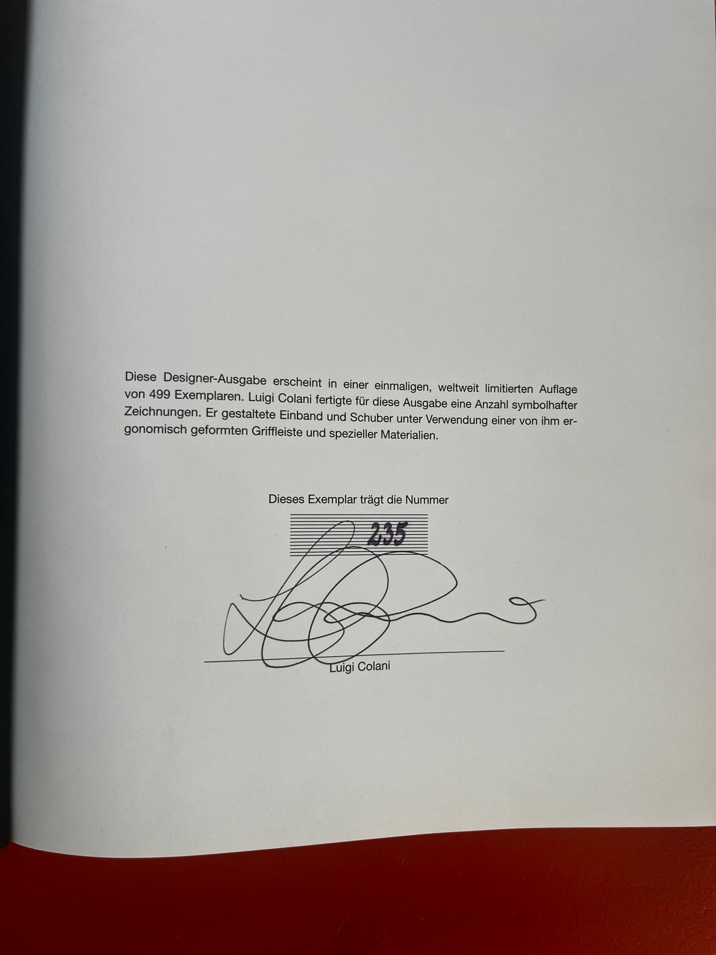 Luigi Colani Buch Signiert Nummeriert - vintseekers