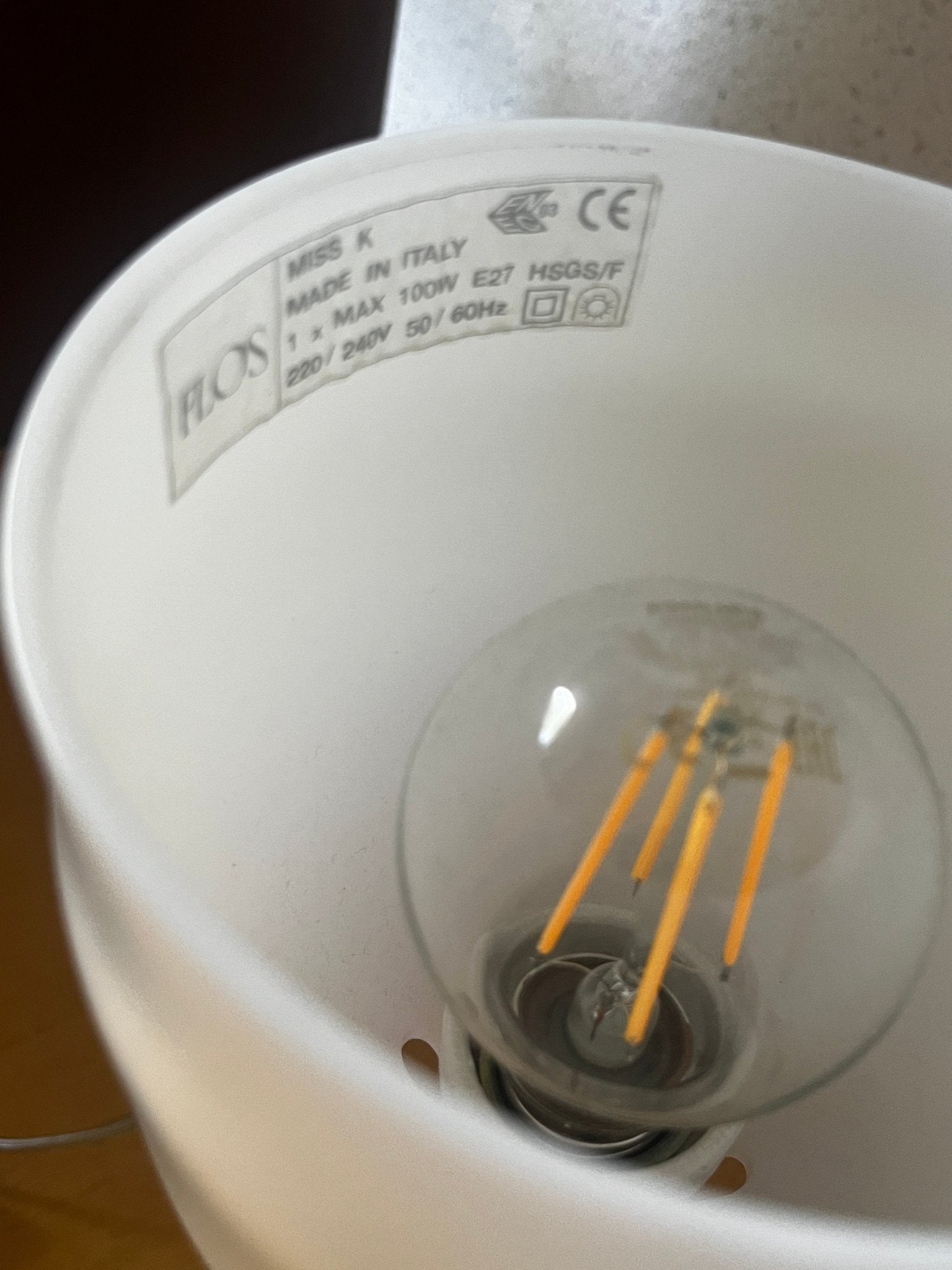 Phillipe Starck Lampe Tischlampe Miss K - vintseekers