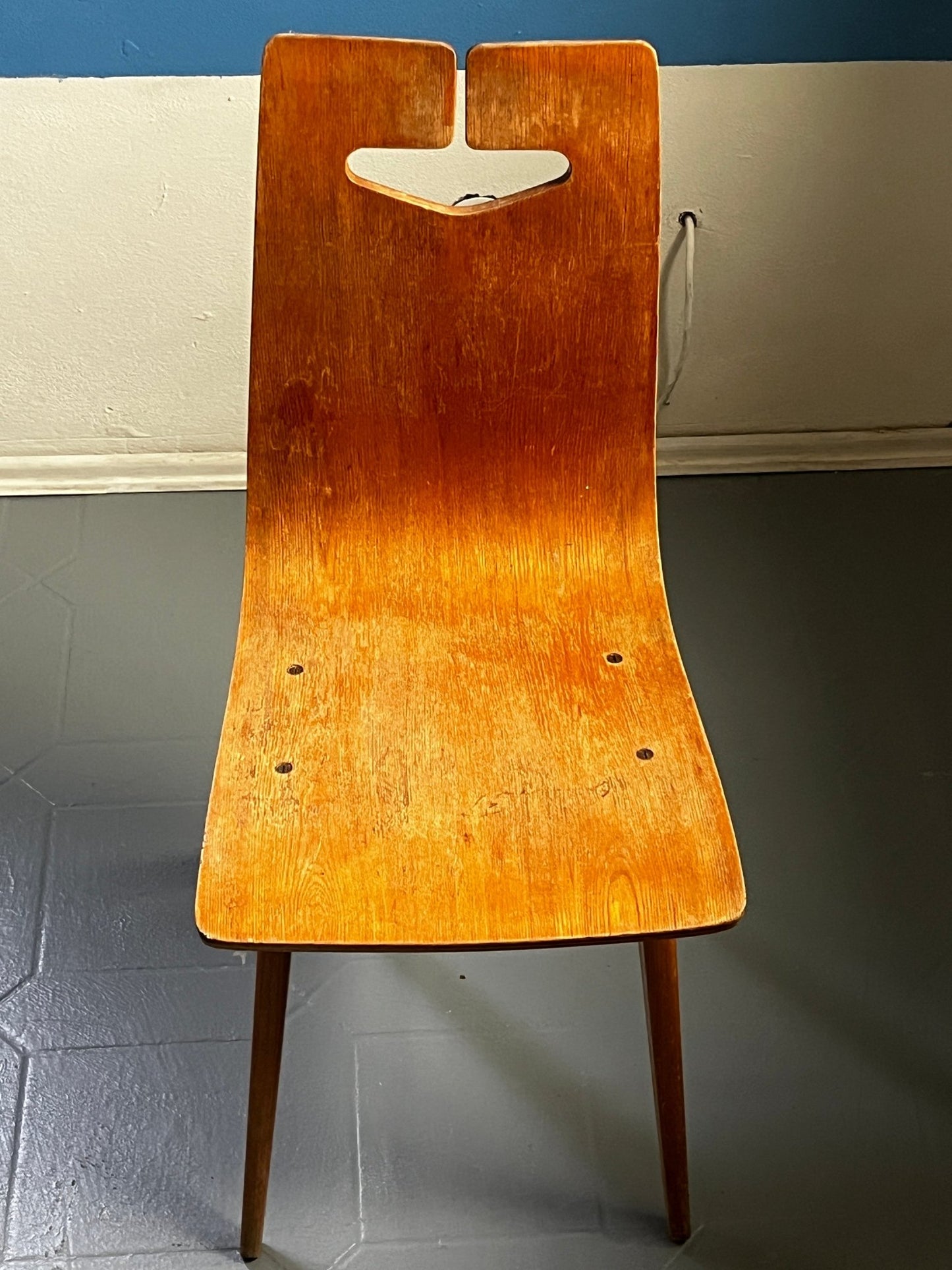 Rajmund Teofil Halas Sessel 1950 / 1960 Holz braun - vintseekers