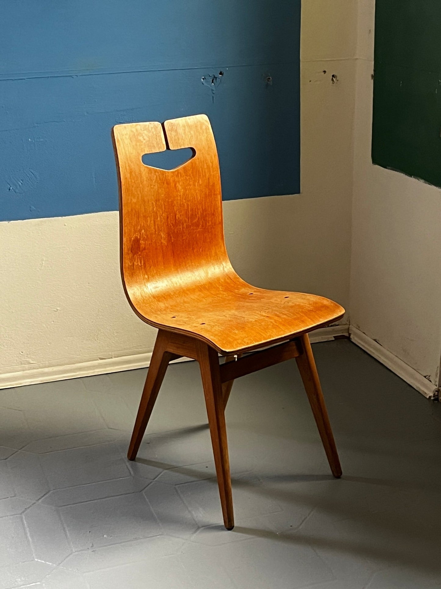 Rajmund Teofil Halas Sessel 1950 / 1960 Holz braun - vintseekers