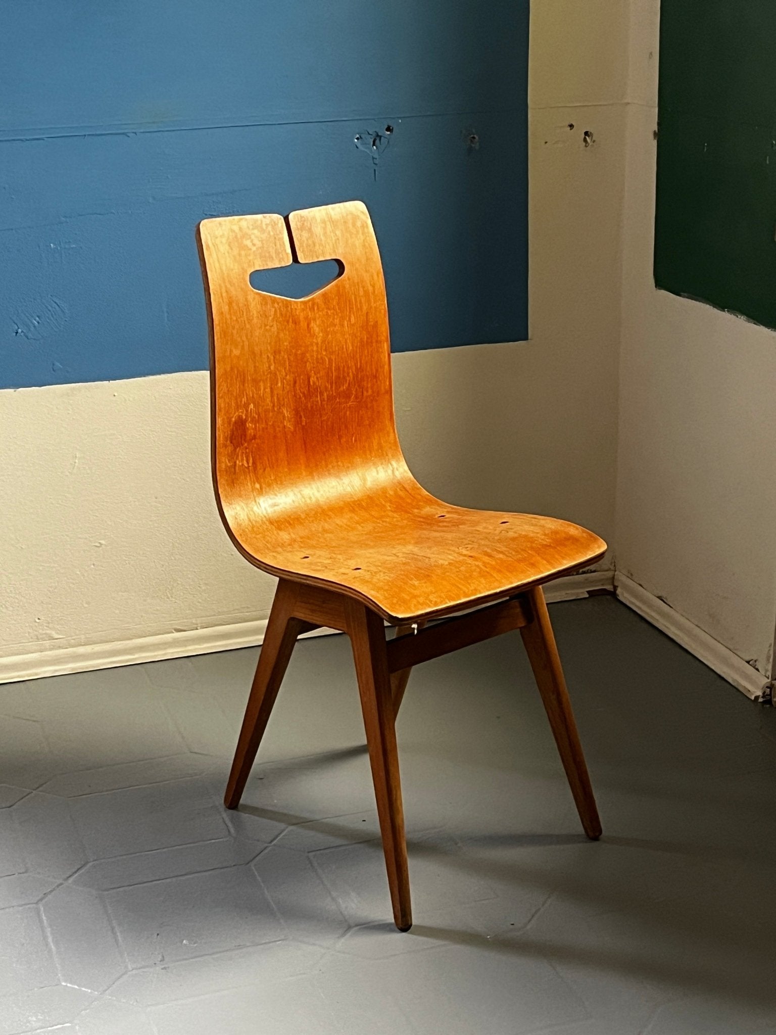 Rajmund Teofil Halas Sessel 1950 / 1960 Holz braun - vintseekers