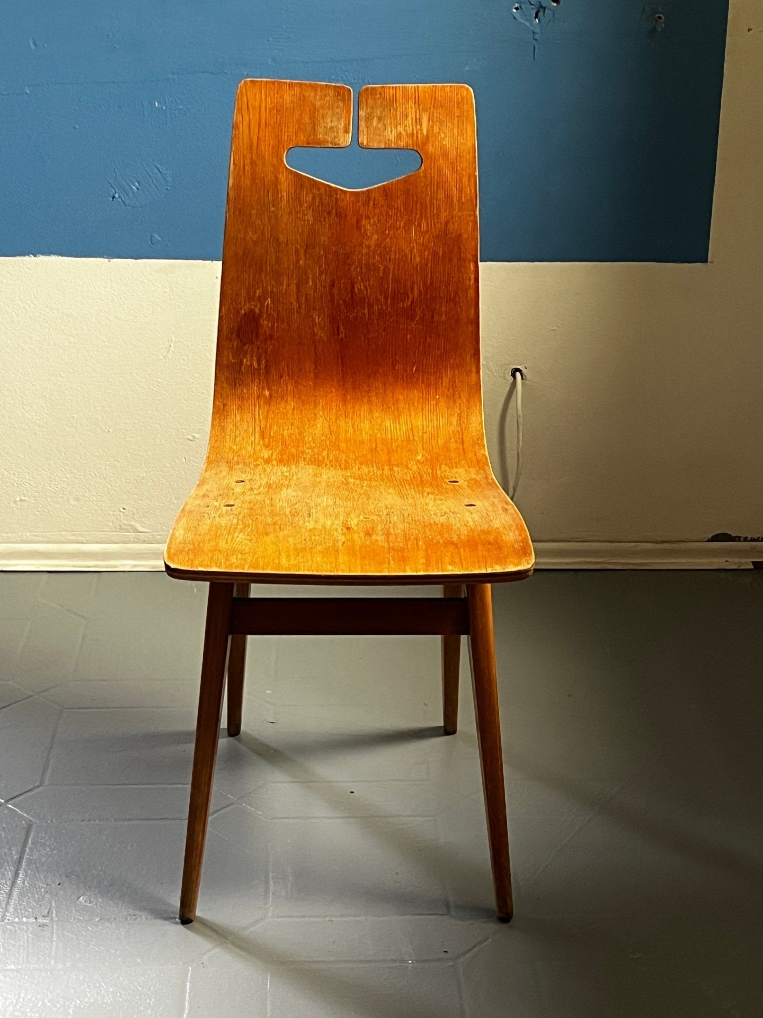 Rajmund Teofil Halas Sessel 1950 / 1960 Holz braun - vintseekers