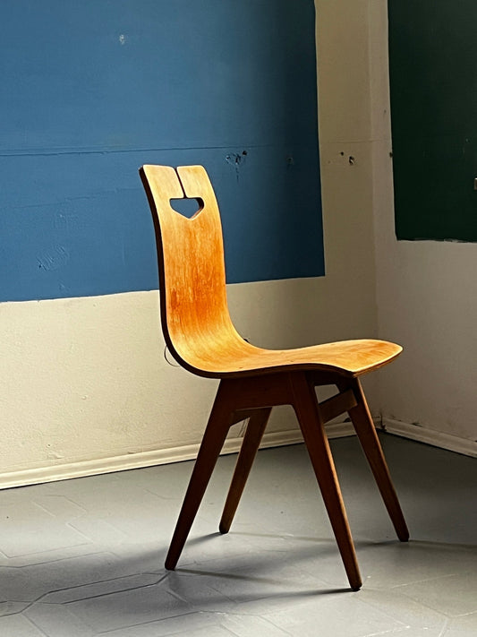 Rajmund Teofil Halas Sessel 1950 / 1960 Holz braun - vintseekers