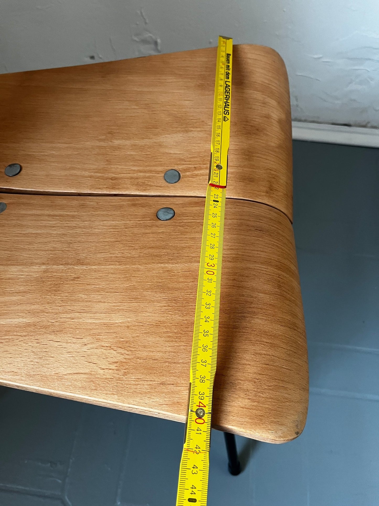 Sessel Holz braun 1950 / 1960 - vintseekers