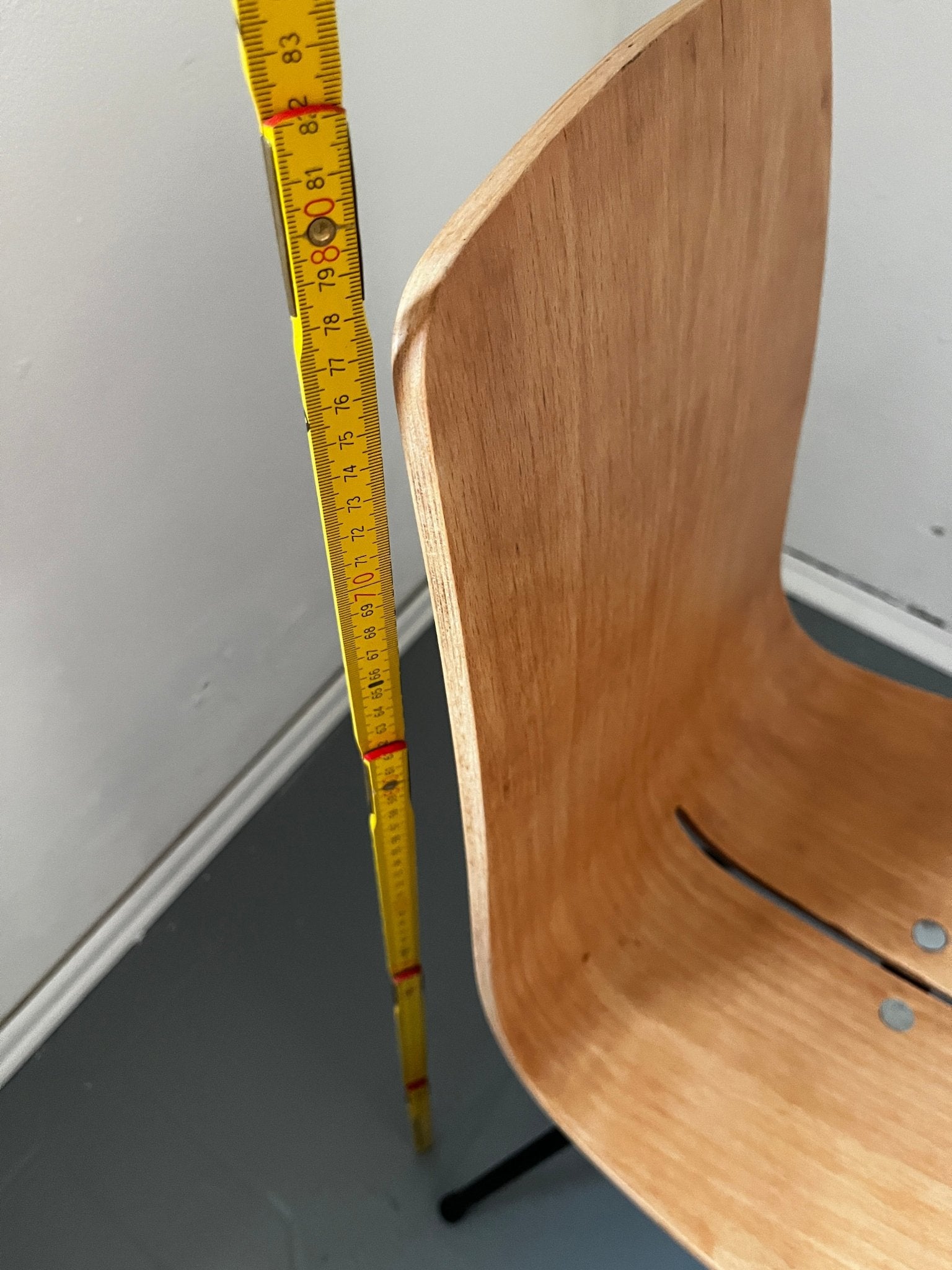 Sessel Holz braun 1950 / 1960 - vintseekers